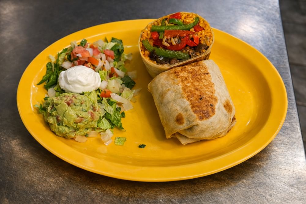 Grilled Veggies Burrito