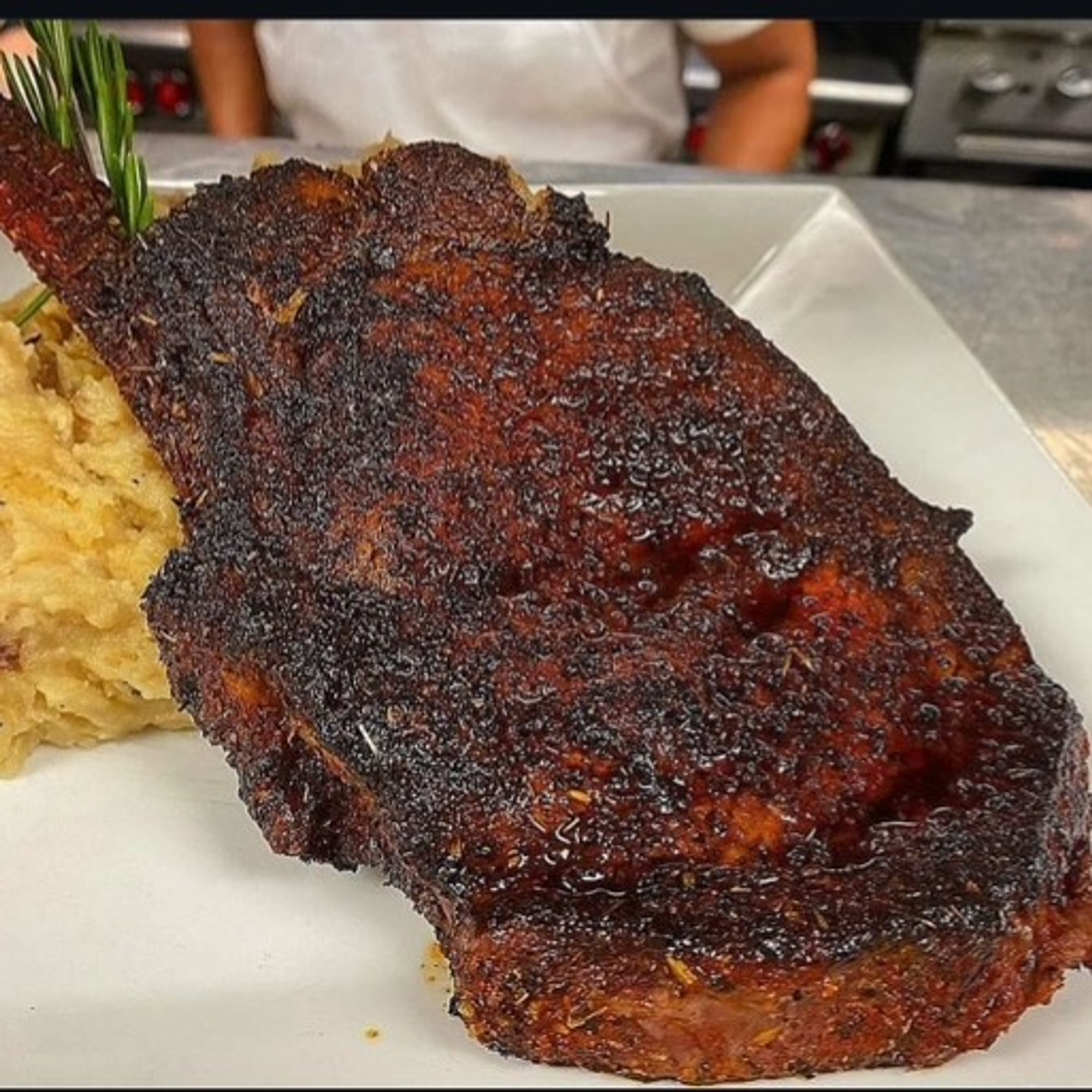 Blackened Ribeye From Hell