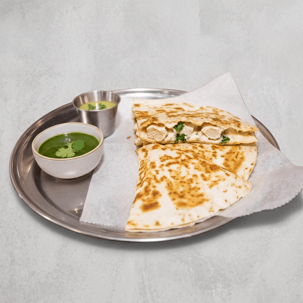 Malai Chicken Quesadilla