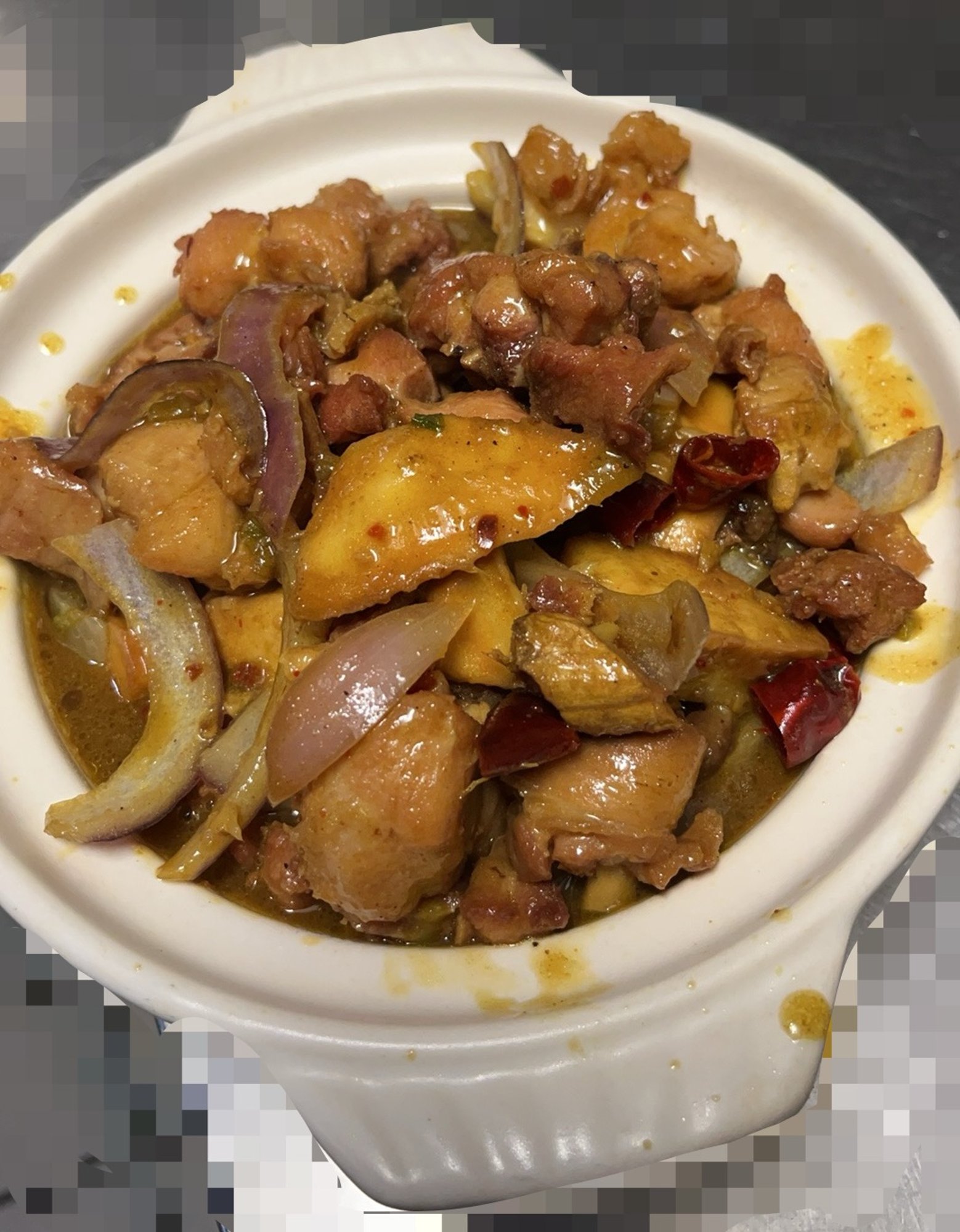 C5 咖喱鸡煲/Curry Chicken Claypot🌶️