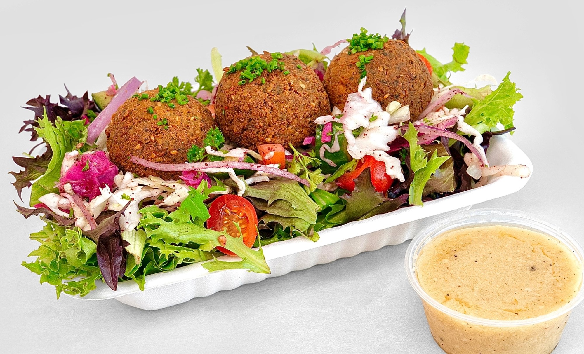 Falafel & Mixed Green Salad