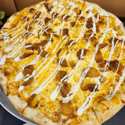 Buffalo Chicken Pizza Small 10" Deep Dish Pan
