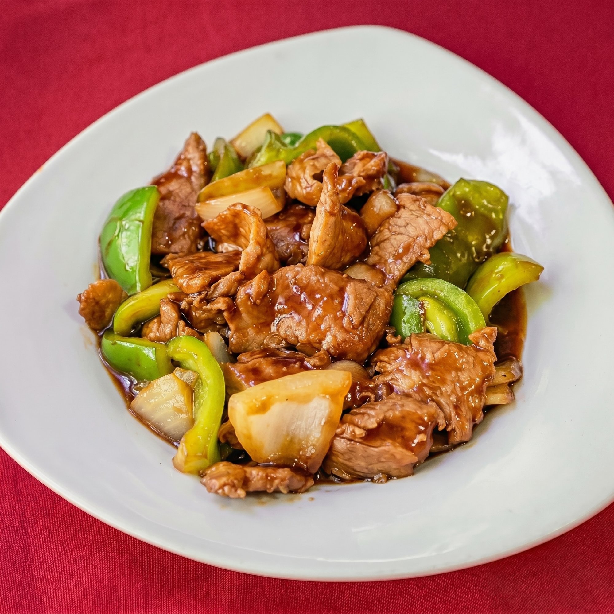 Beef with Green Pepper
