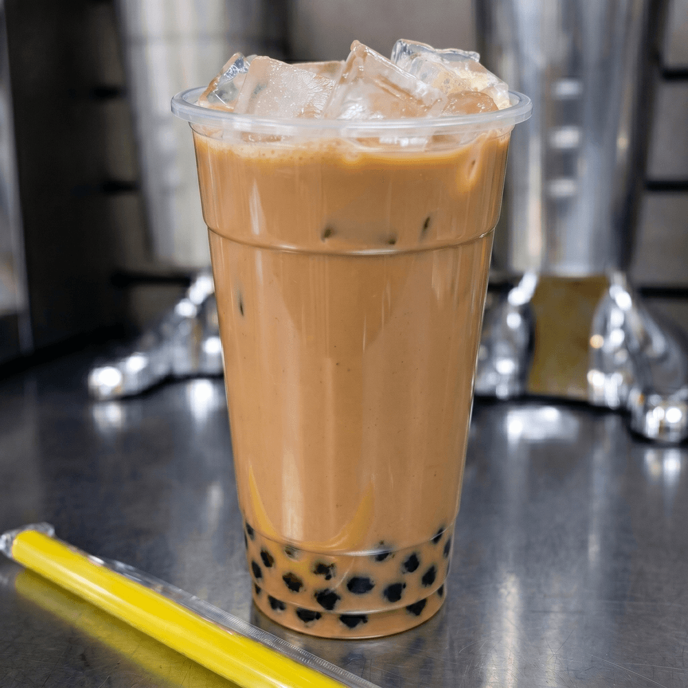 Mocha Blast Mocha Latte Boba