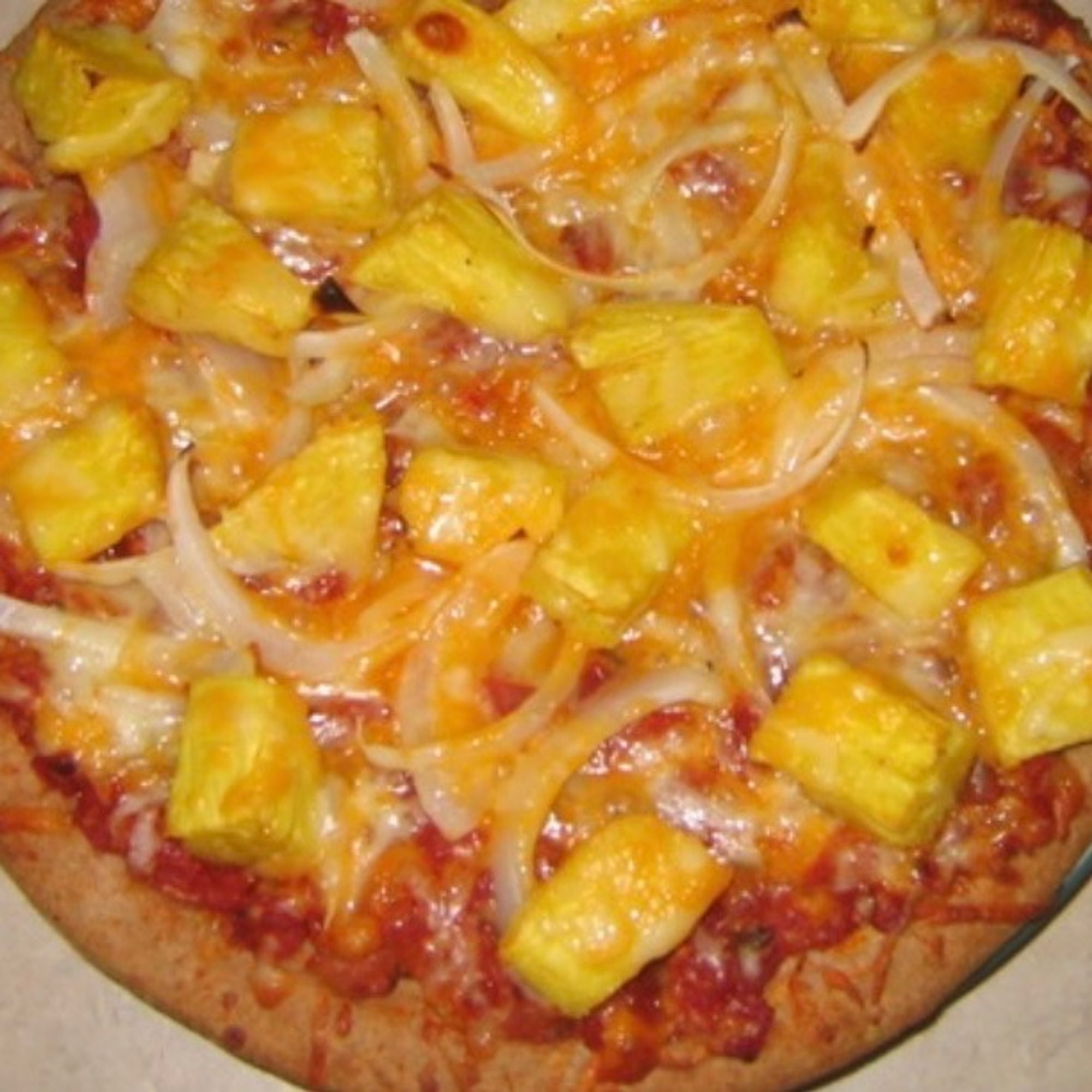 Vegan Hawaiian Pizza