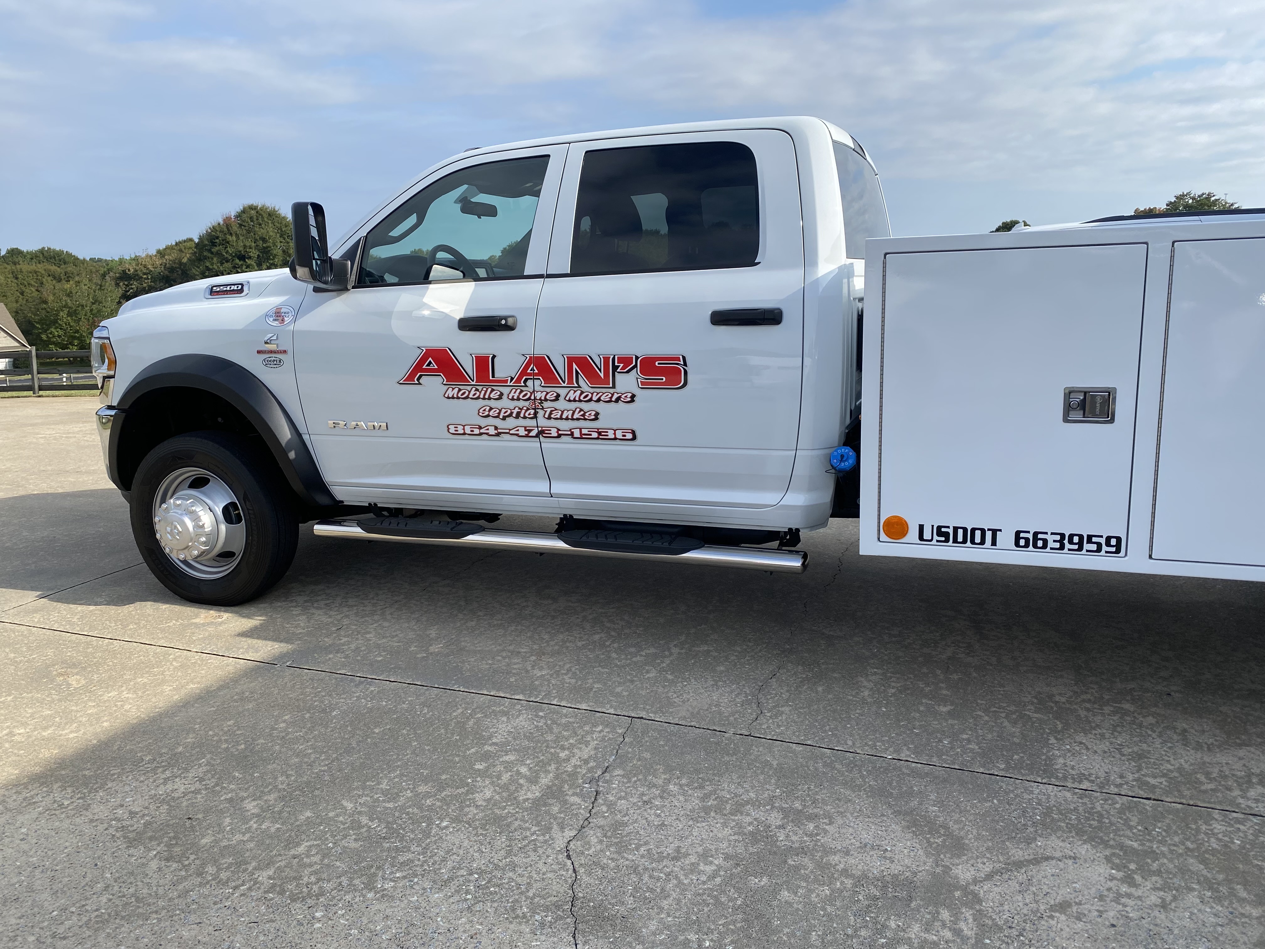 Alan's Mobile Home Movers And Septic Tanks, Inc Image