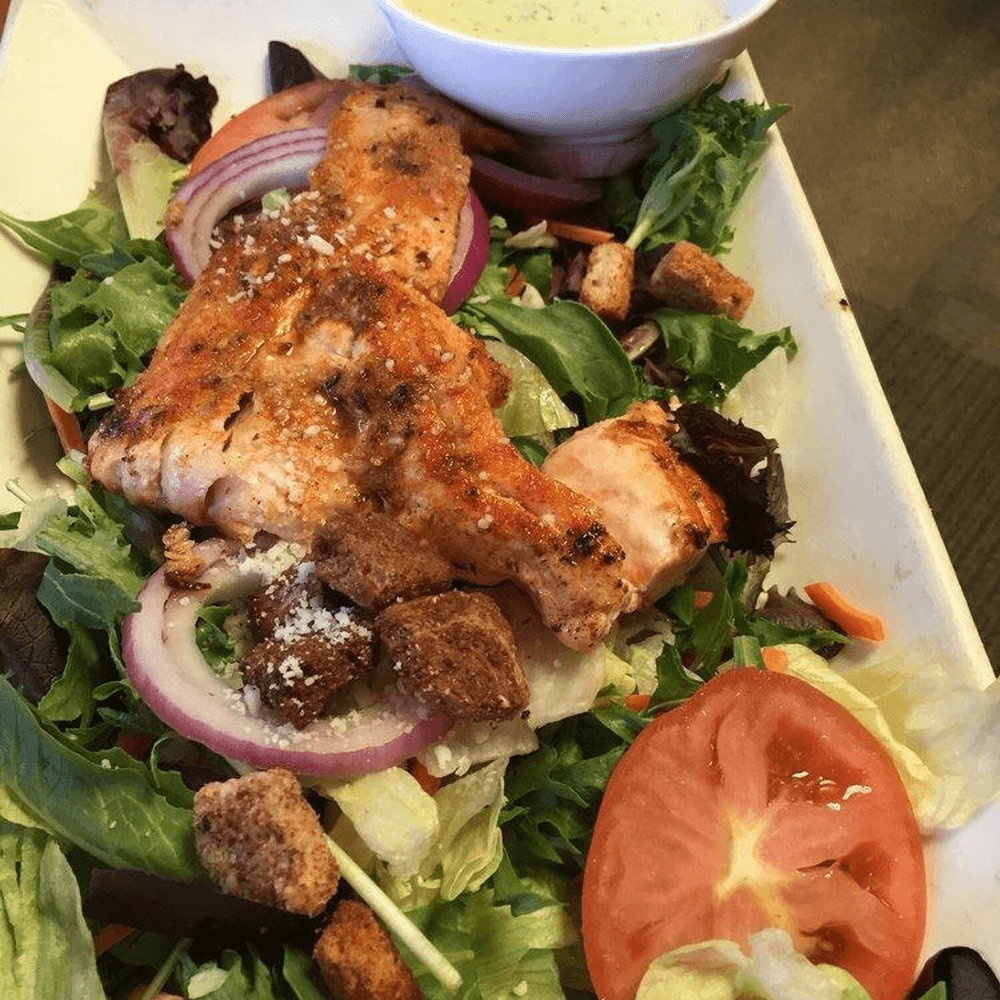 Grilled Salmon Salad