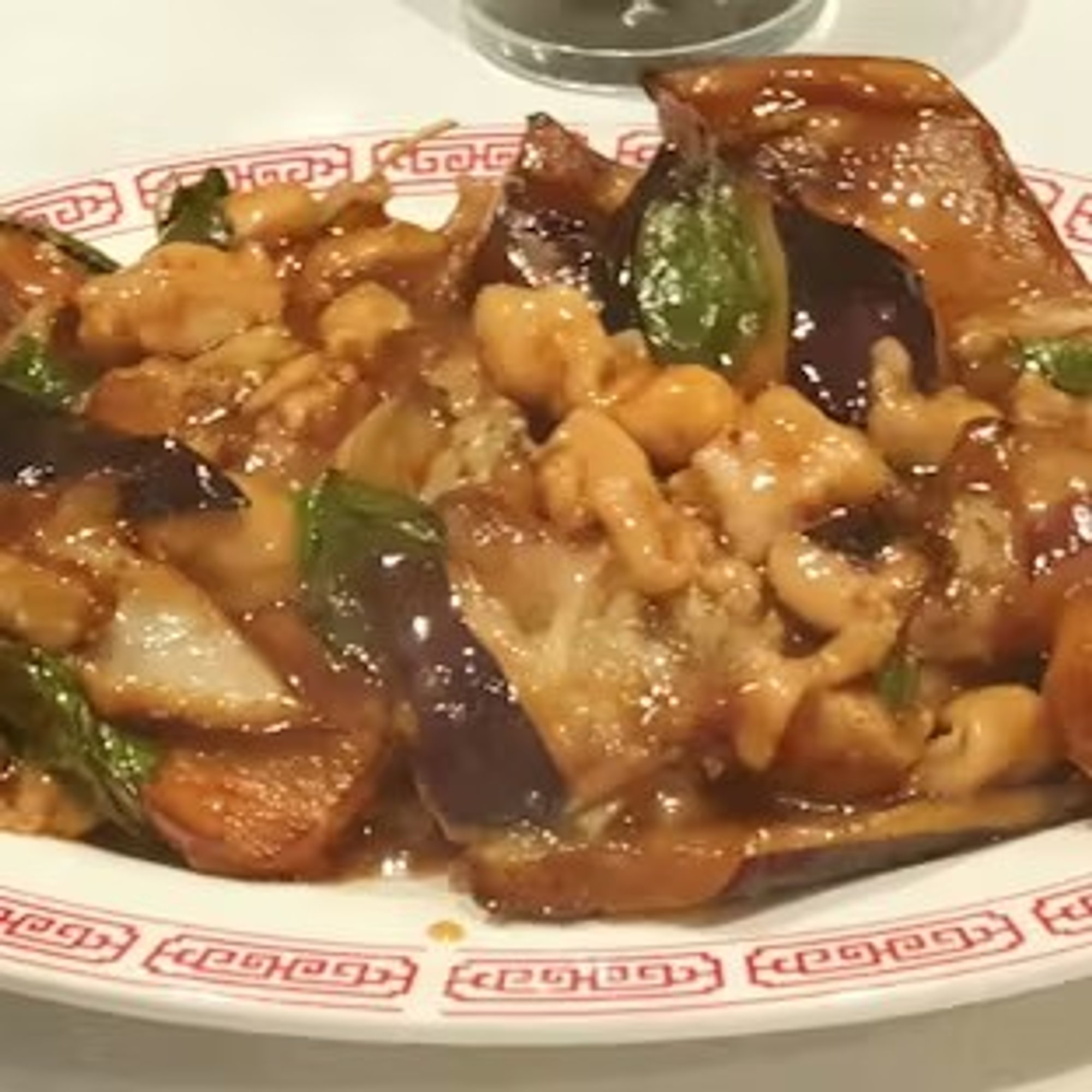 Chicken with Eggplant / 茄子雞丁