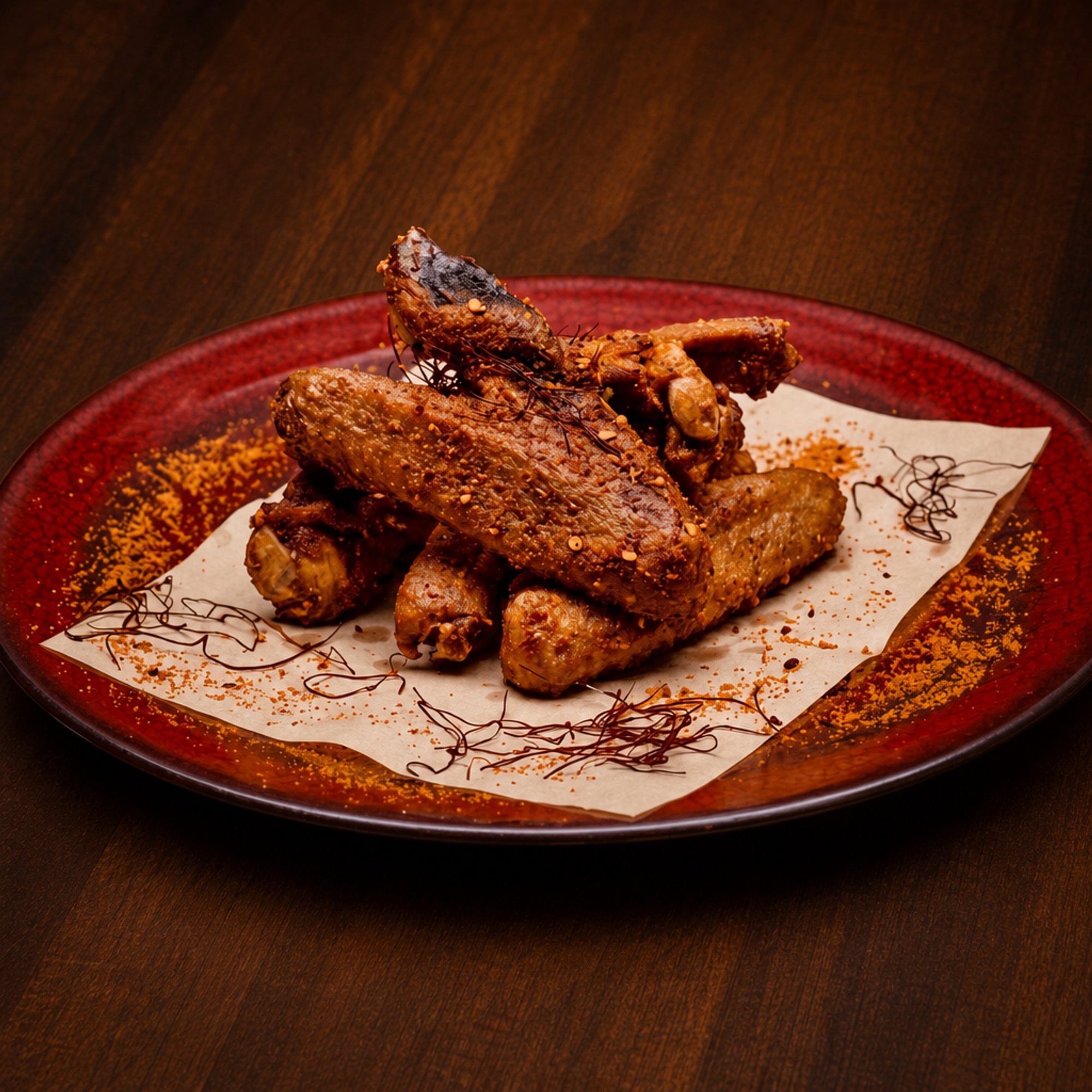 Spiced Duck Wings