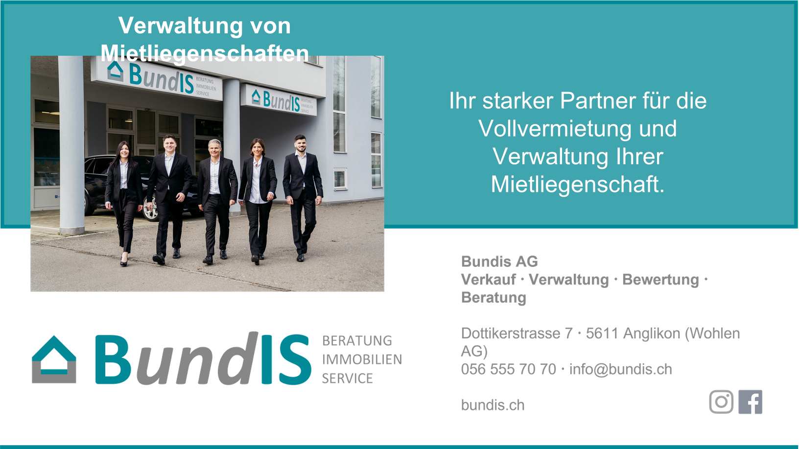 Bewirtschaftung von Mietliegenschaften