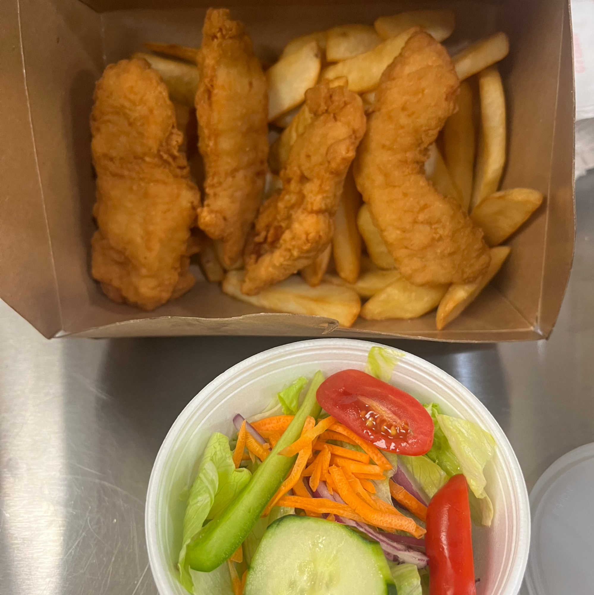Chicken Finger Dinner