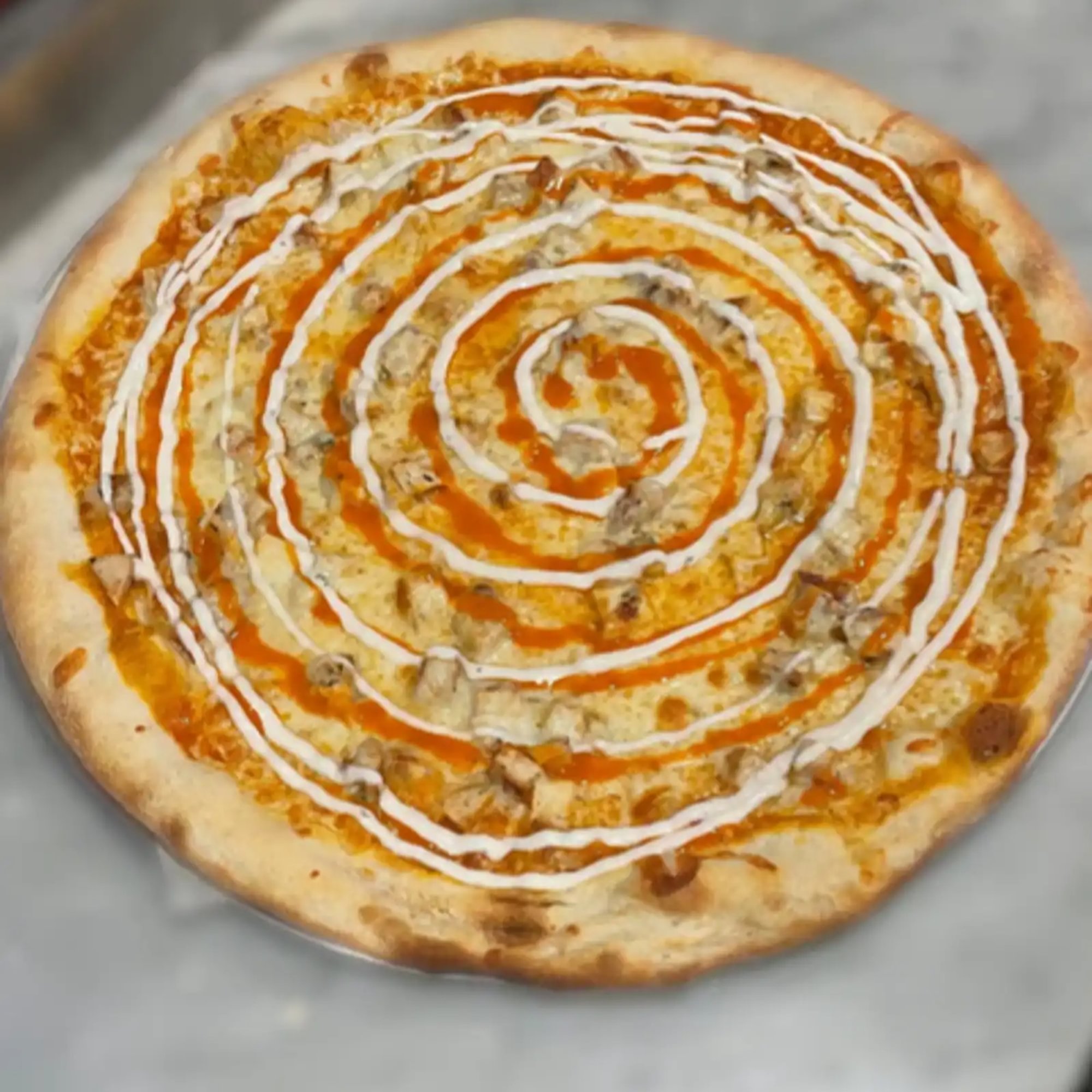 Classic Buffalo Chicken Pizza