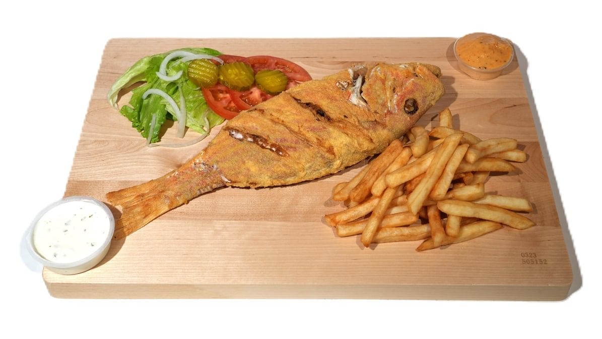 Com # 6 Whole Snapper