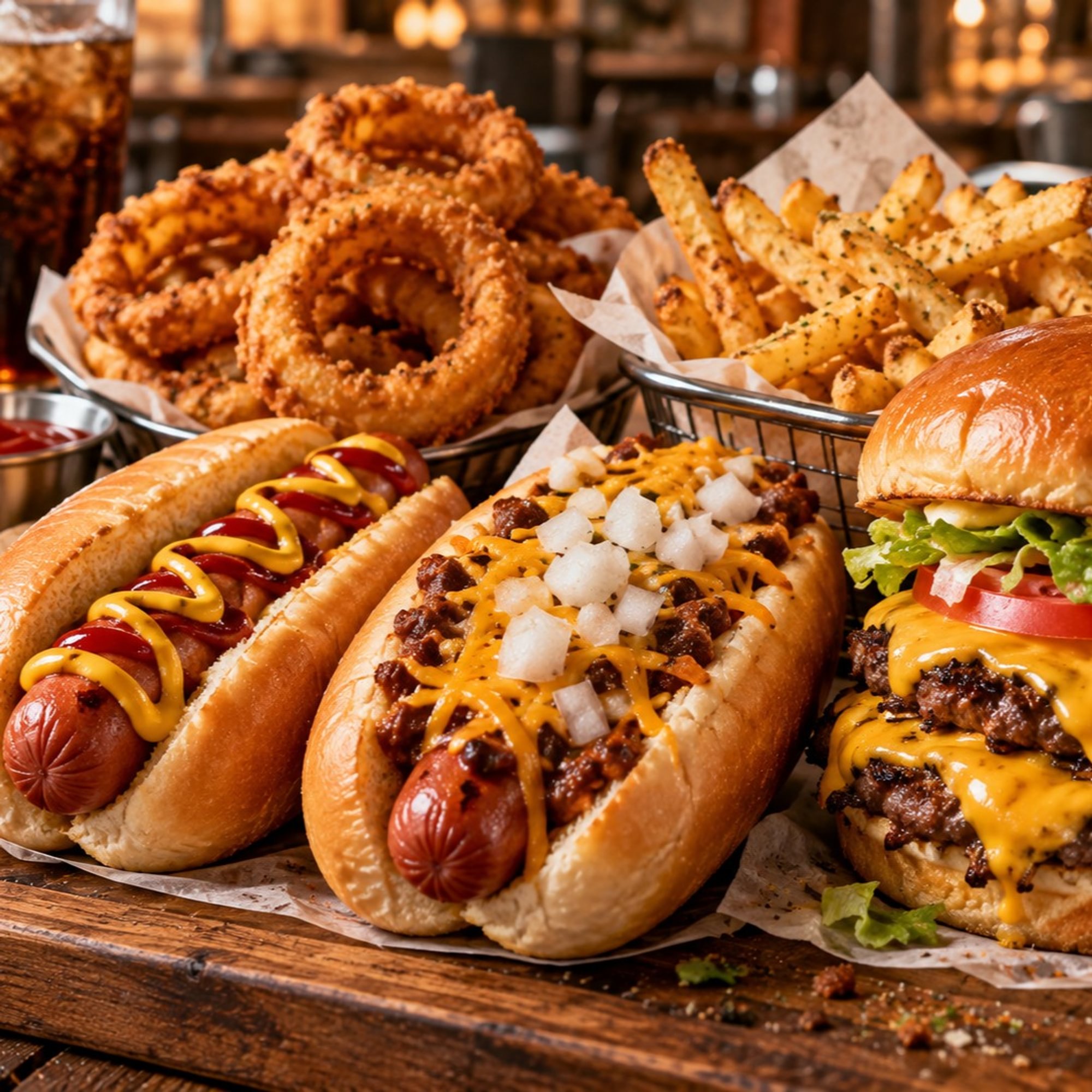 NEW ITEMS: Hot Dogs & Smash Burgers (Scroll to See Menu)