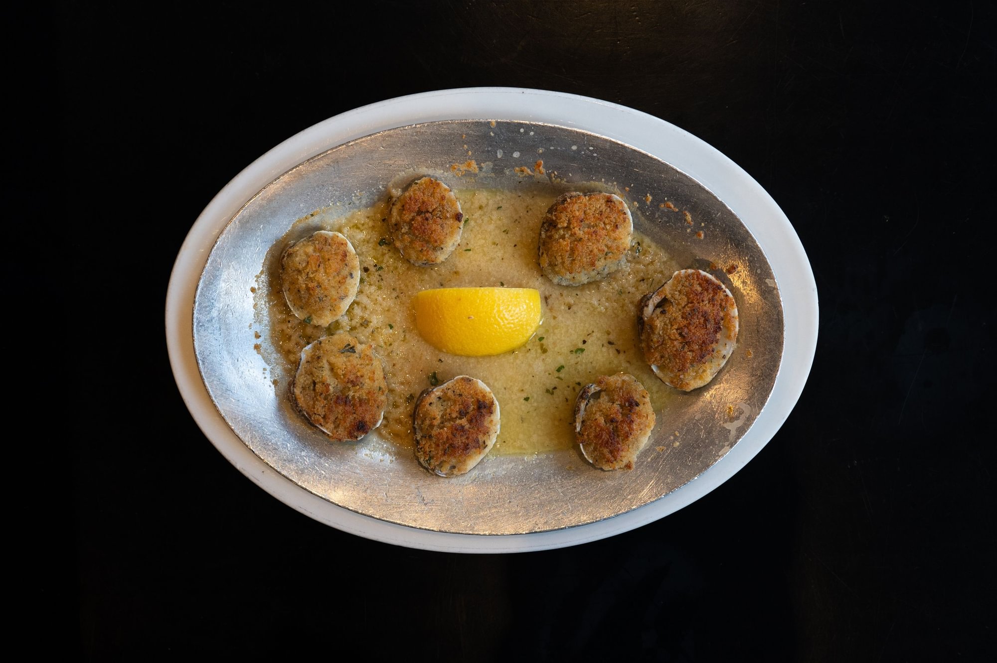 Baked Clams Oreganata