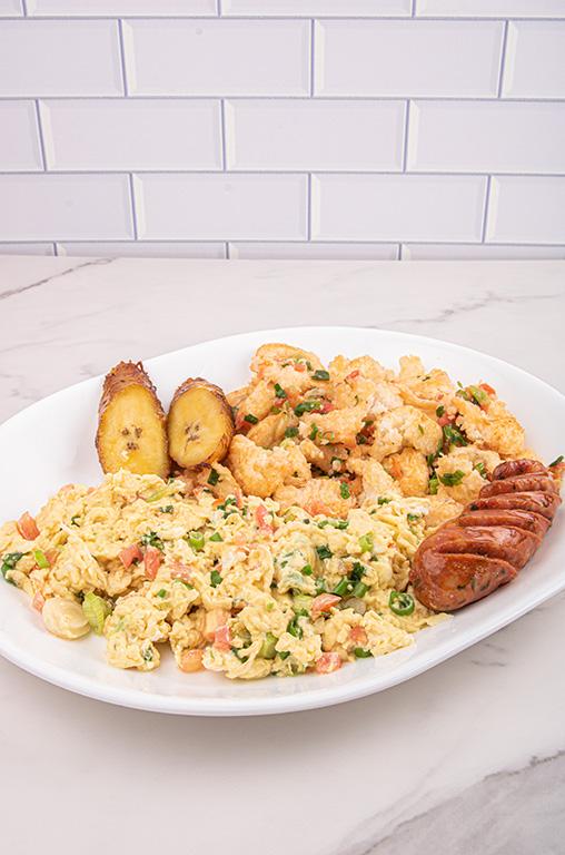 Migas con Huevo & Chorizo