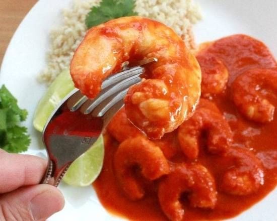 Camarones a La Diabla