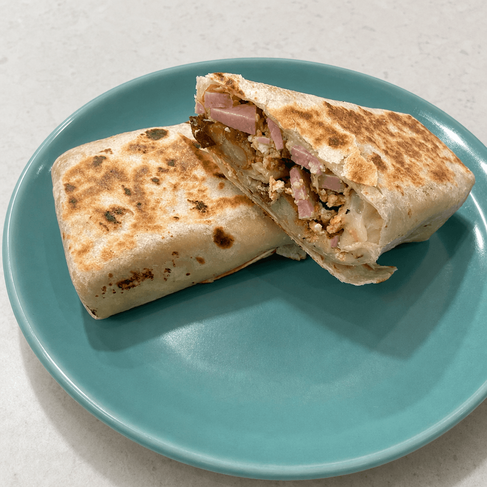 Ham & Eggs Burrito