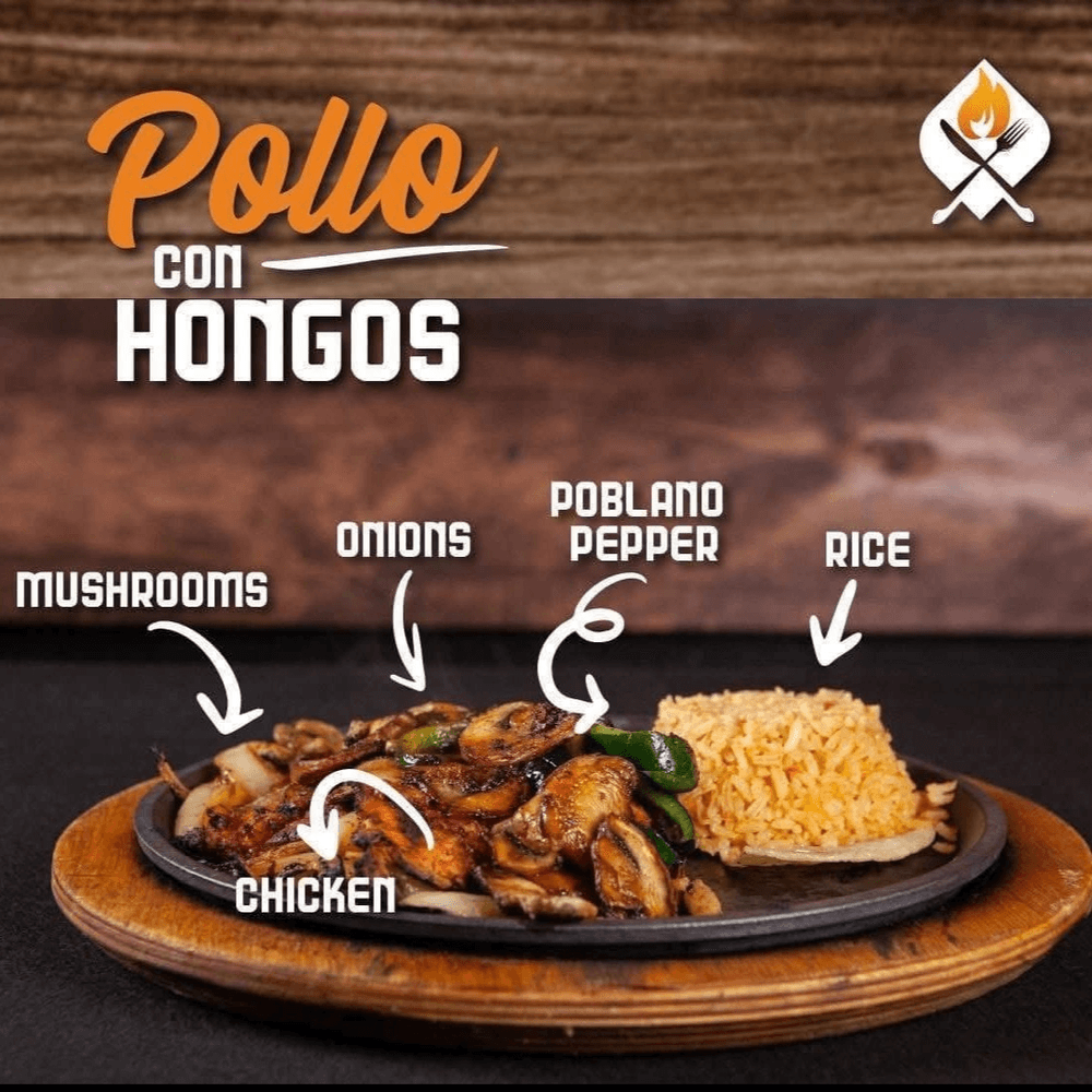 Pollo Con Hongos