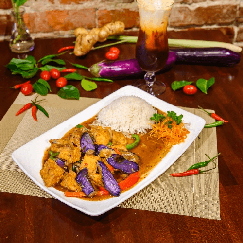 Eggplant & Tofu