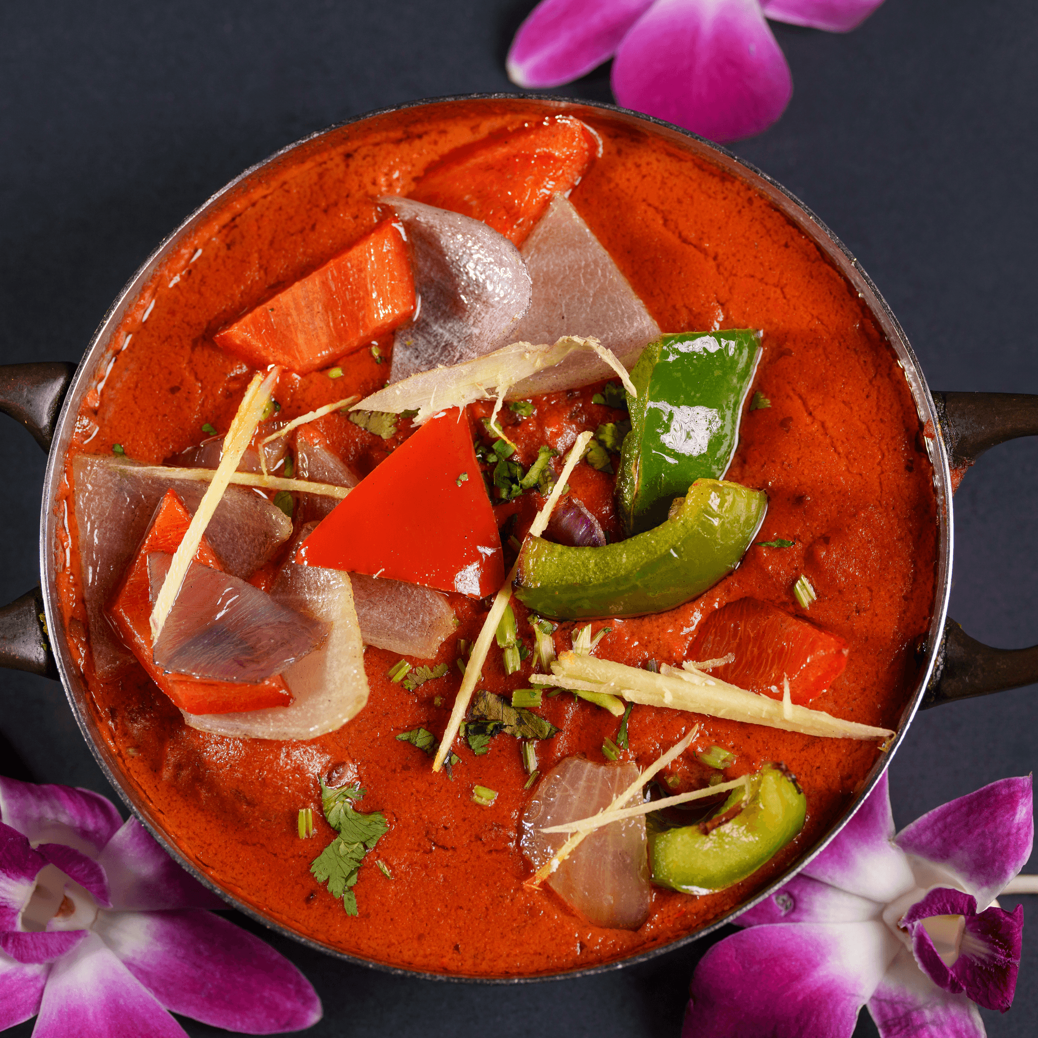 Chaap Kadhai Curry
