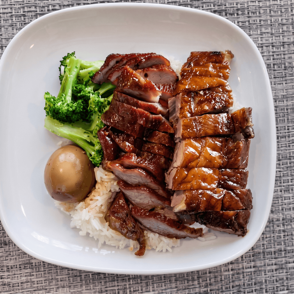 Two Delicacy on Rice / 雙拼飯