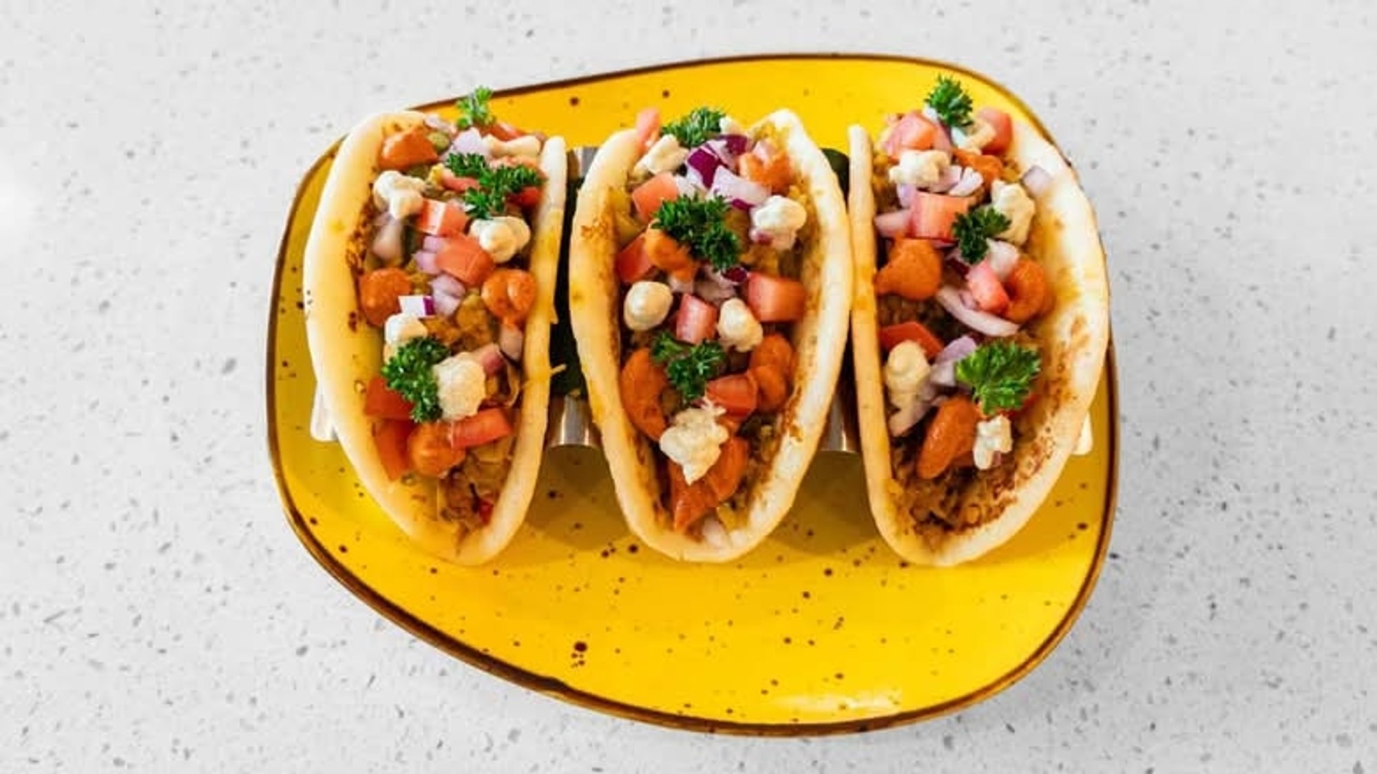 Taco Dosa (Potato & Chickpea)