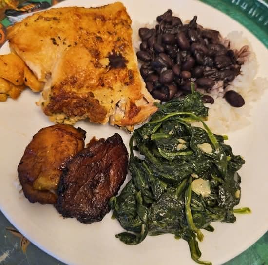 Garlic Spinach