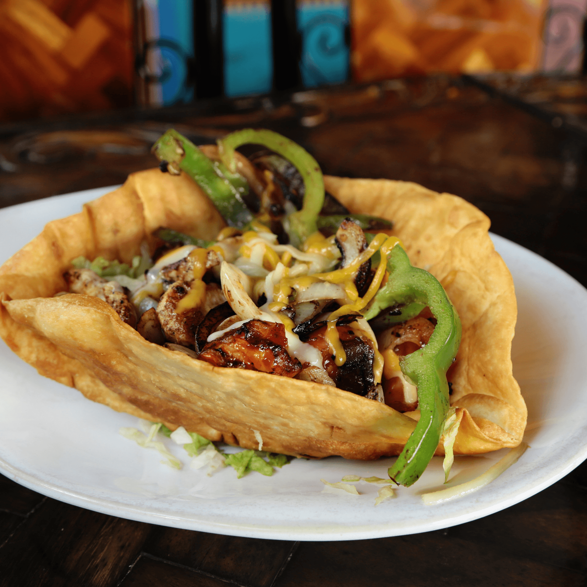 CHICKEN FAJITA SALAD