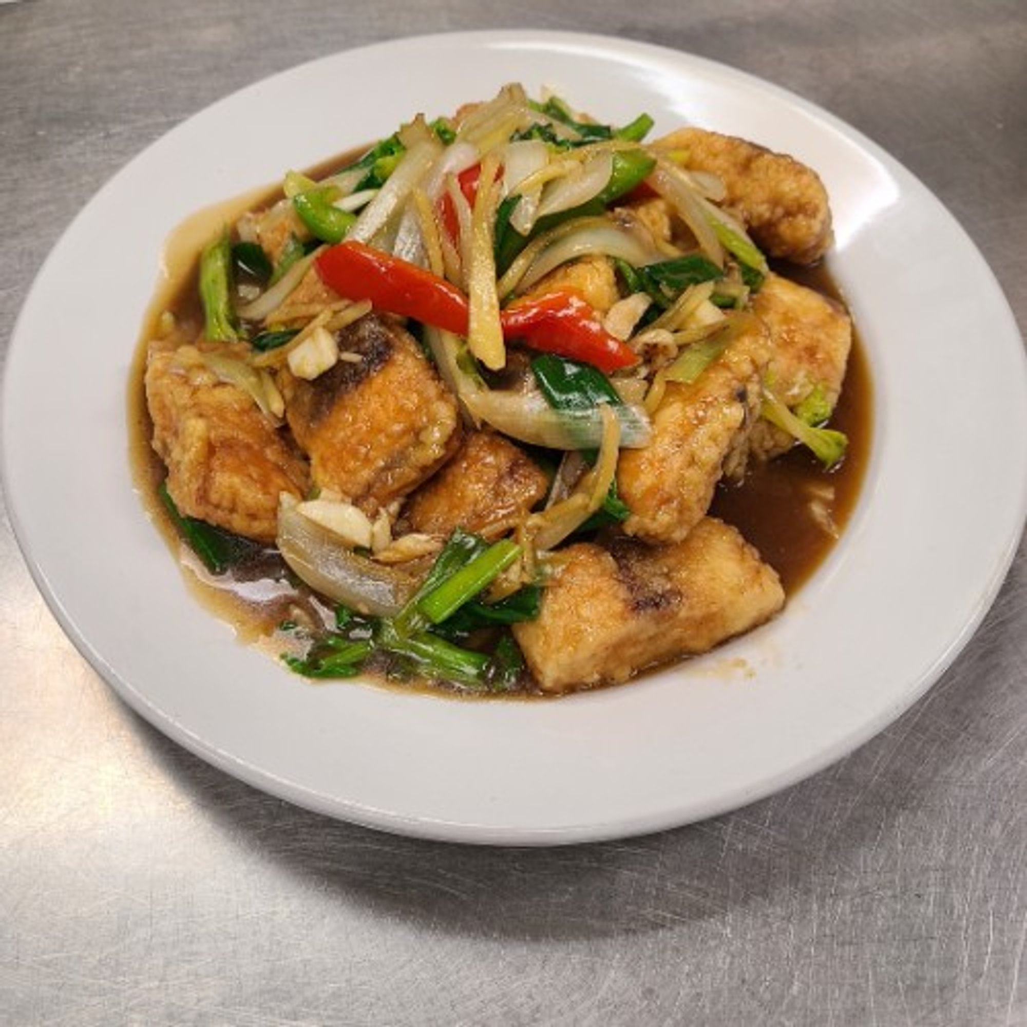 HS3. Stir Fried Catfish