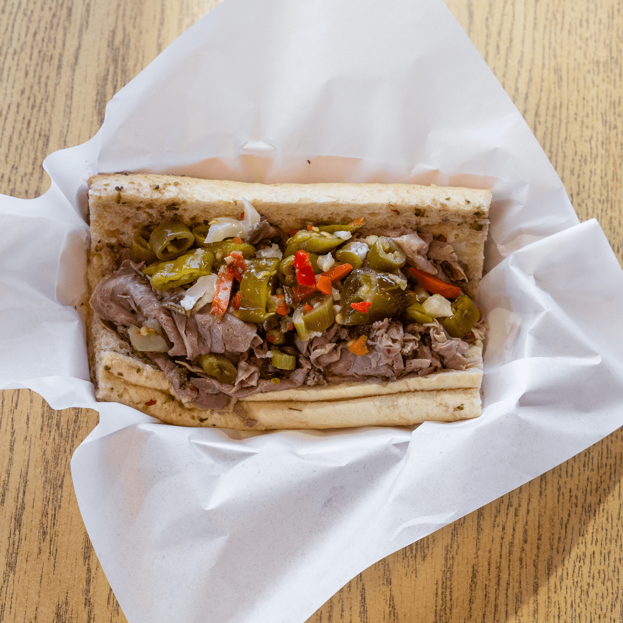 Italian Beef with Peppers