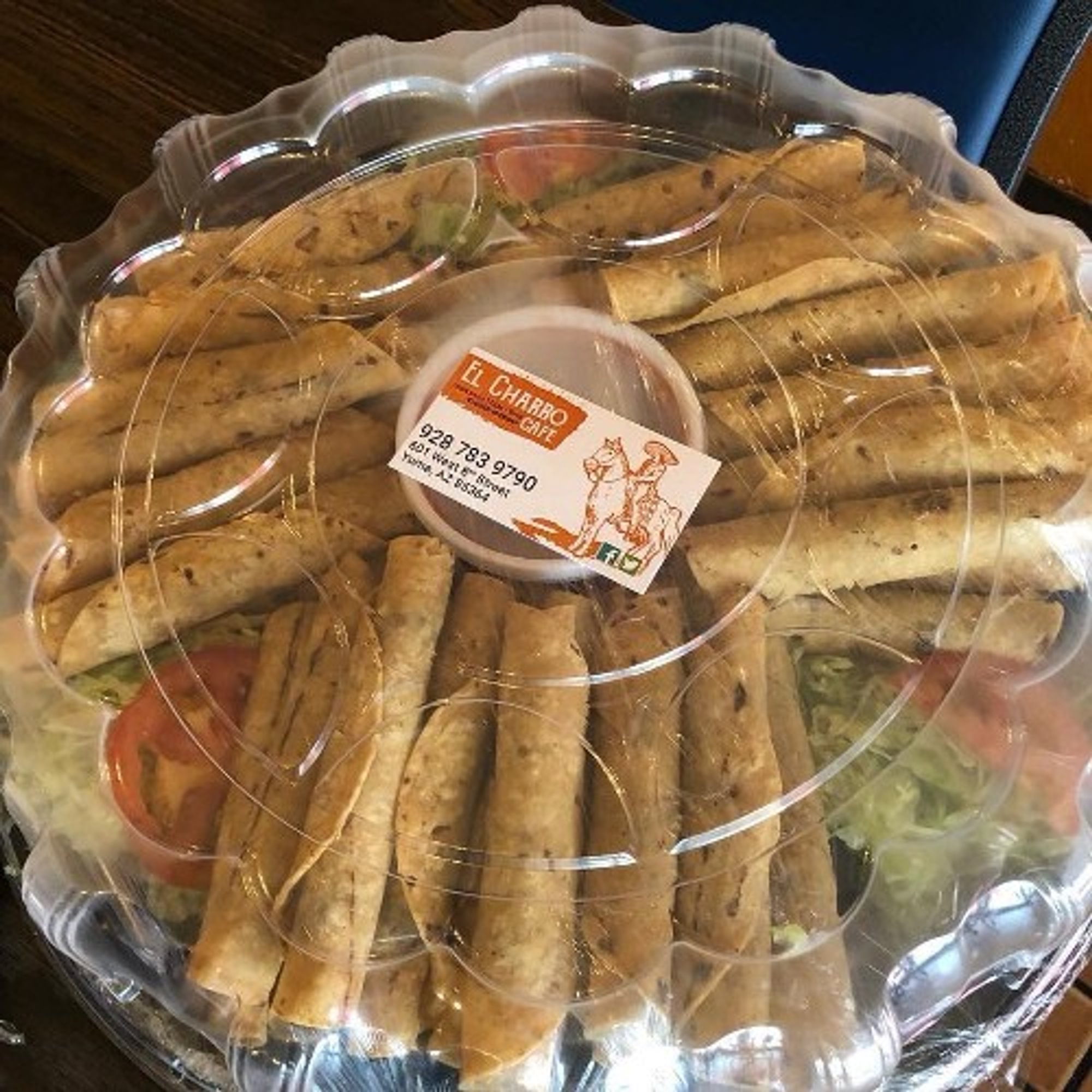 Rolled Taco Tray