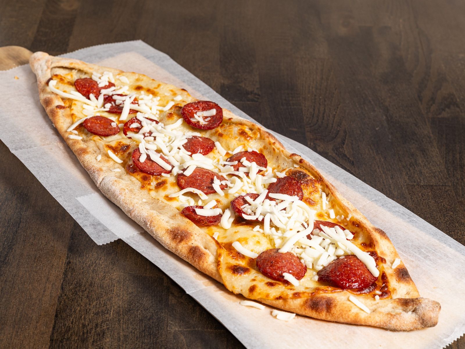 Turkish Sausage Pide