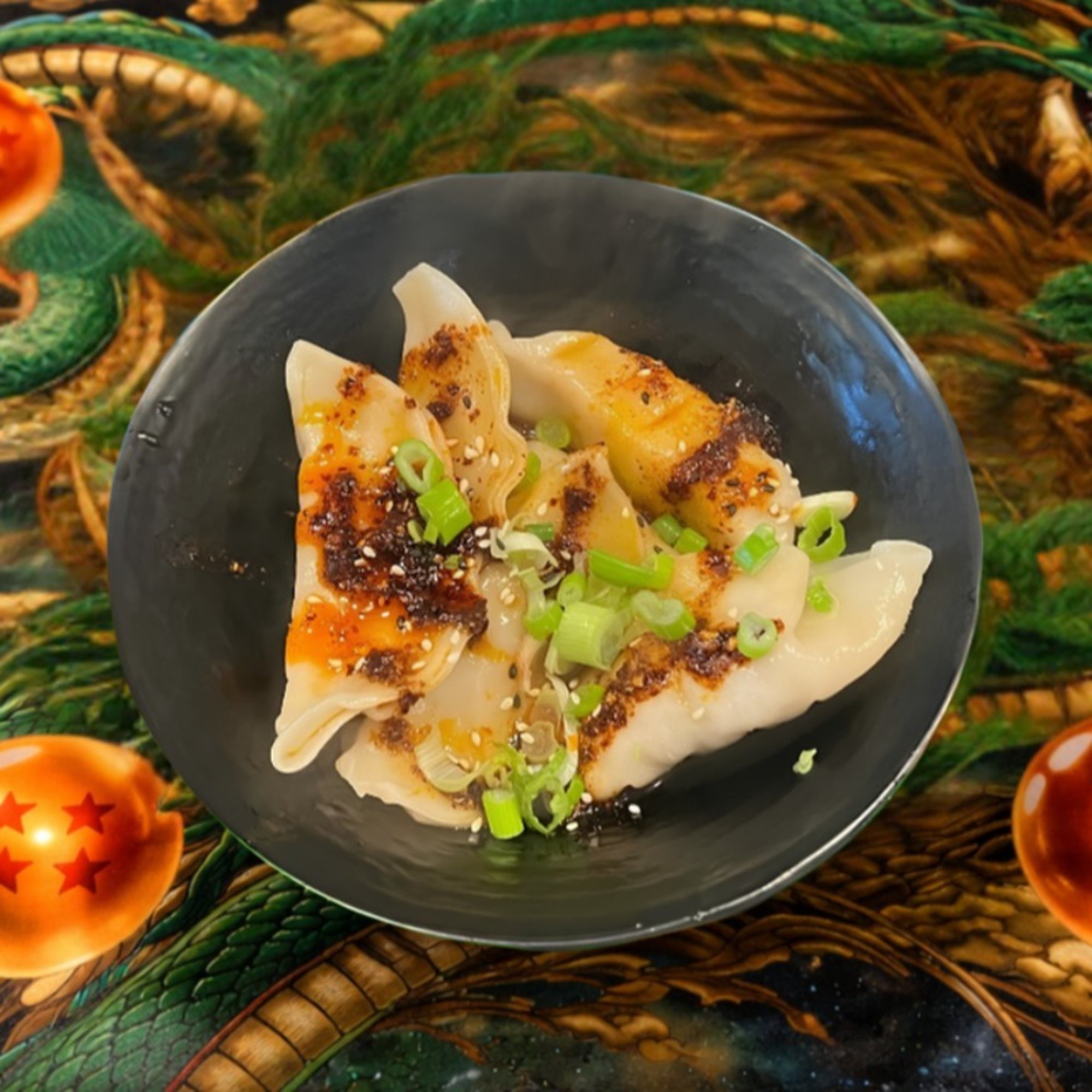 Steamed Chili Oil Dumplings🥟🔥