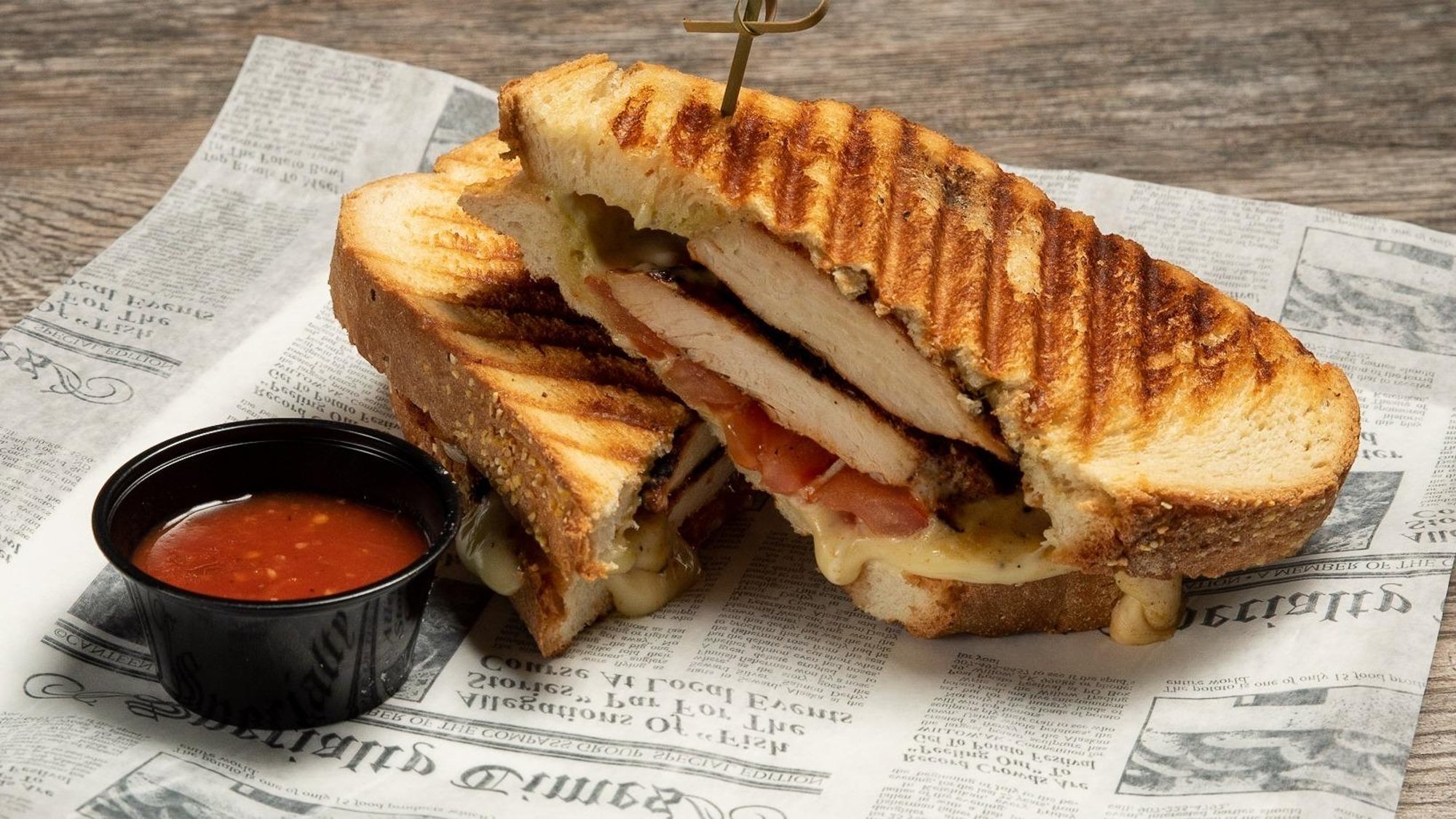 Blackened Chicken Panini