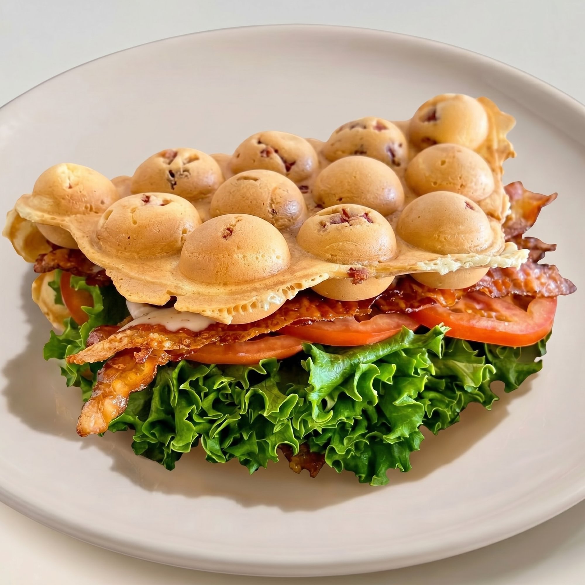 3 BLT Waffle