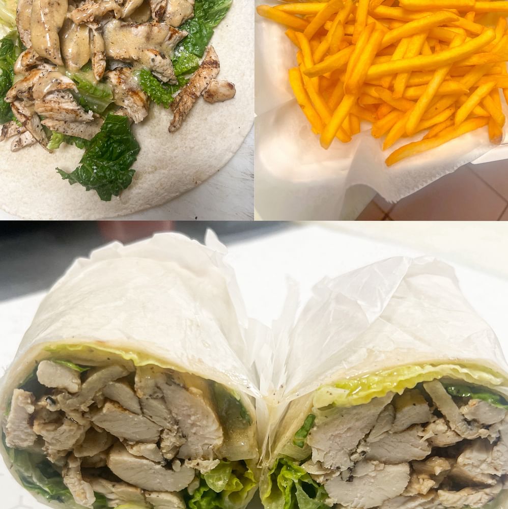 Grilled Chicken Caesar Wrap