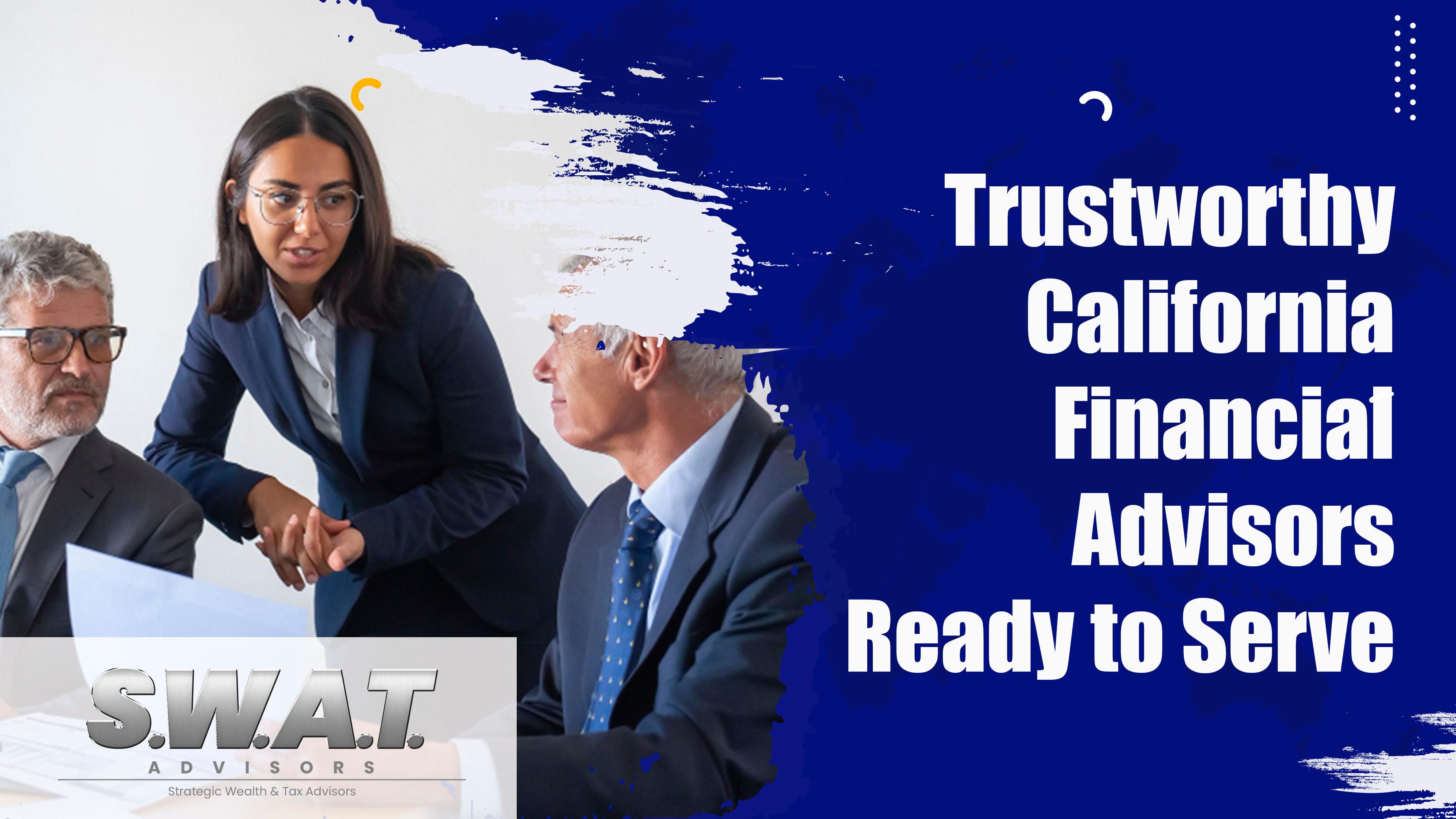 Swat Advisors - Financial Advisor in California | Tax Planning Services Image