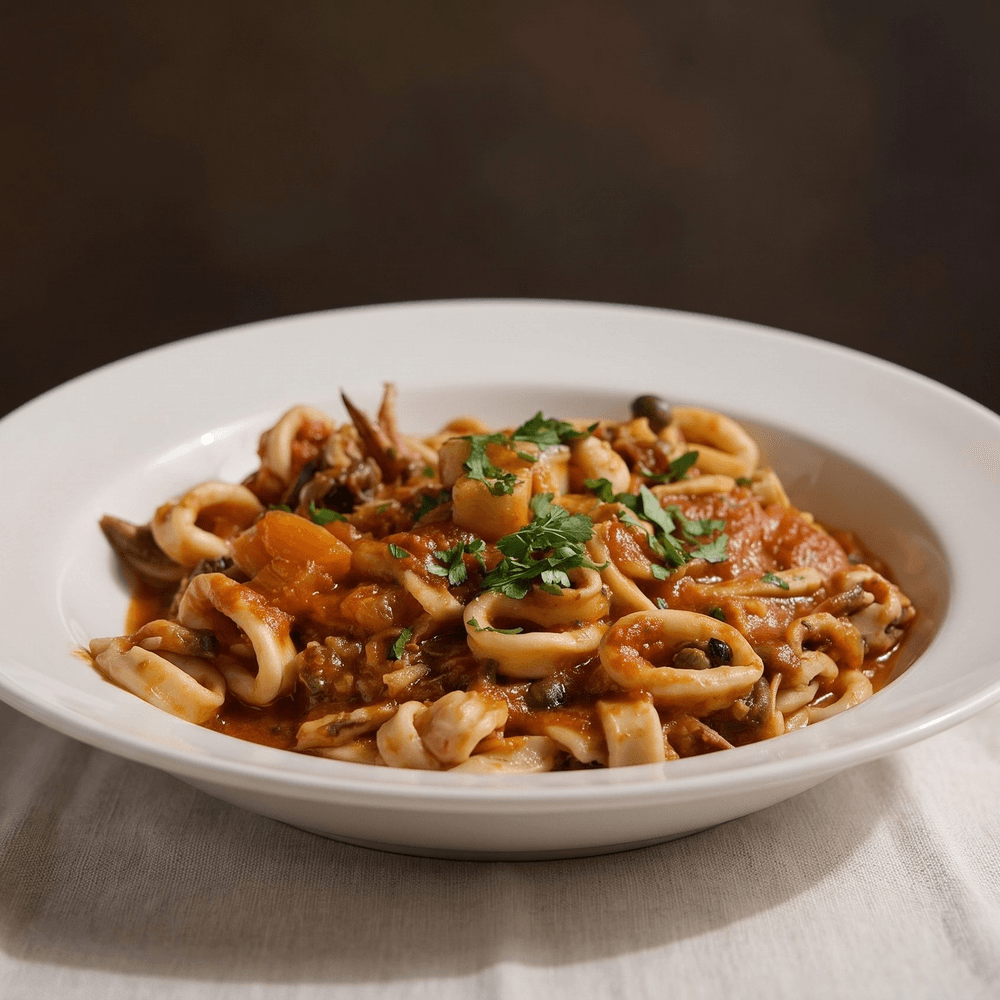 Puttanesca Di Calamari