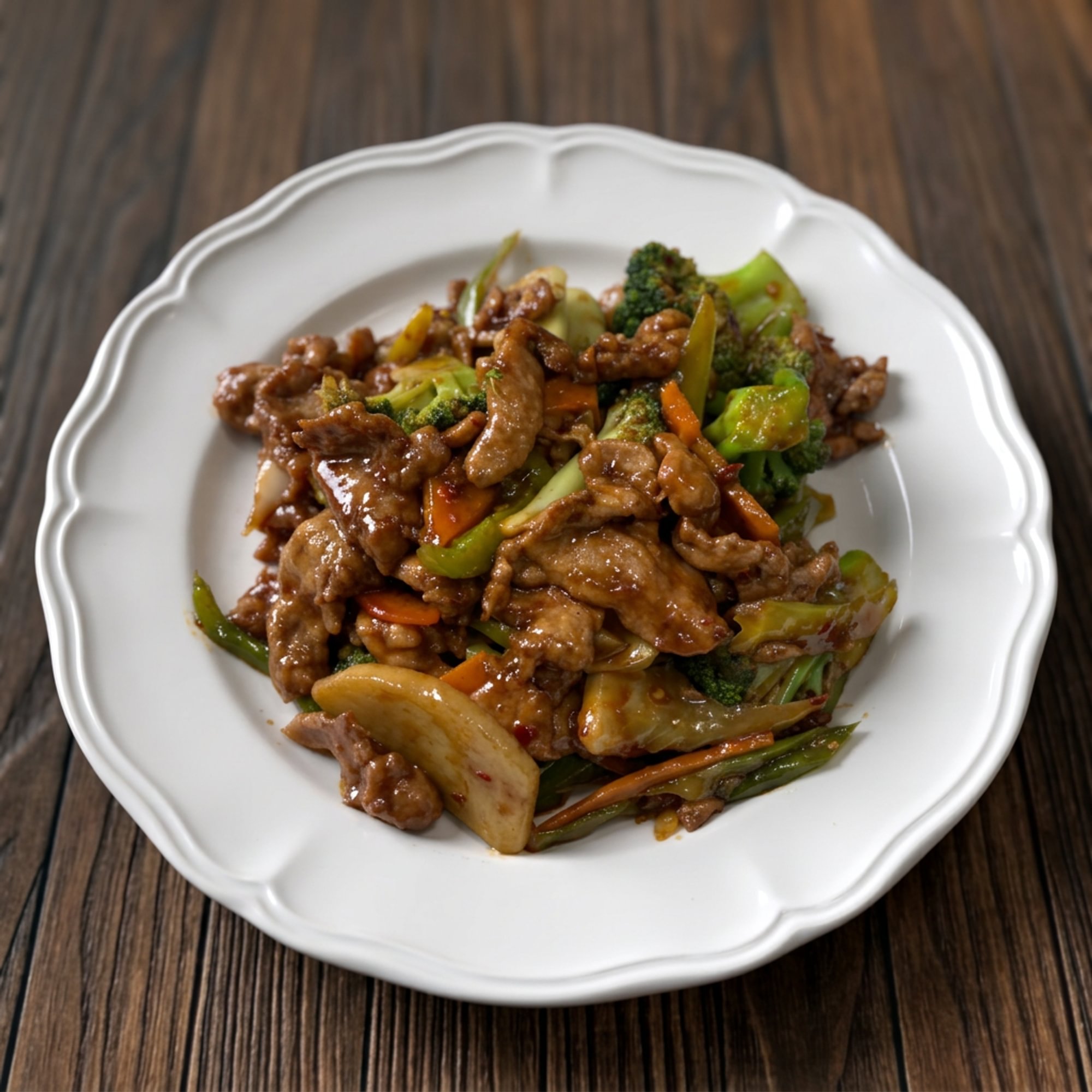 Pork with Garlic Sauce