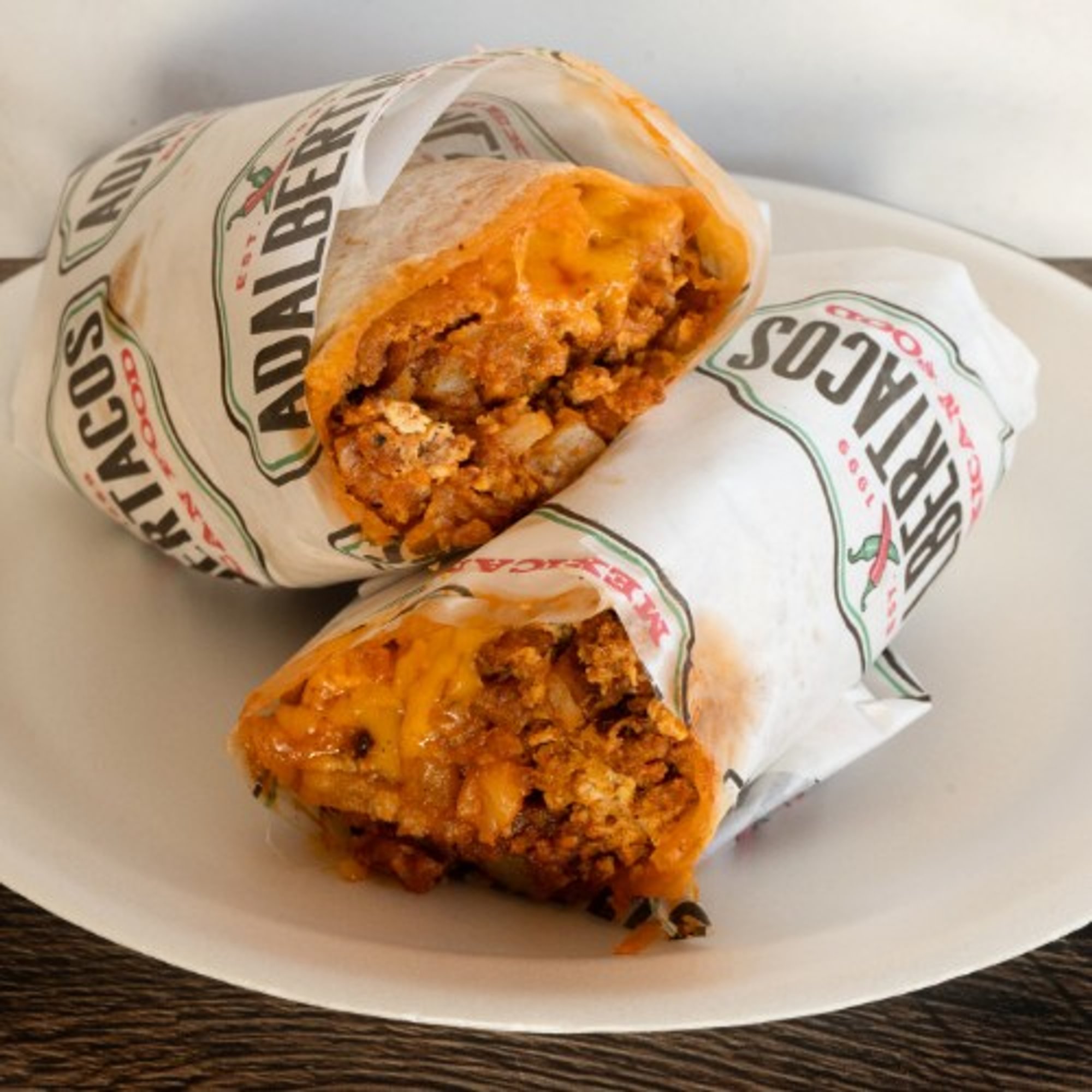 21. Eggs, Chorizo, Potato & Cheese Burrito