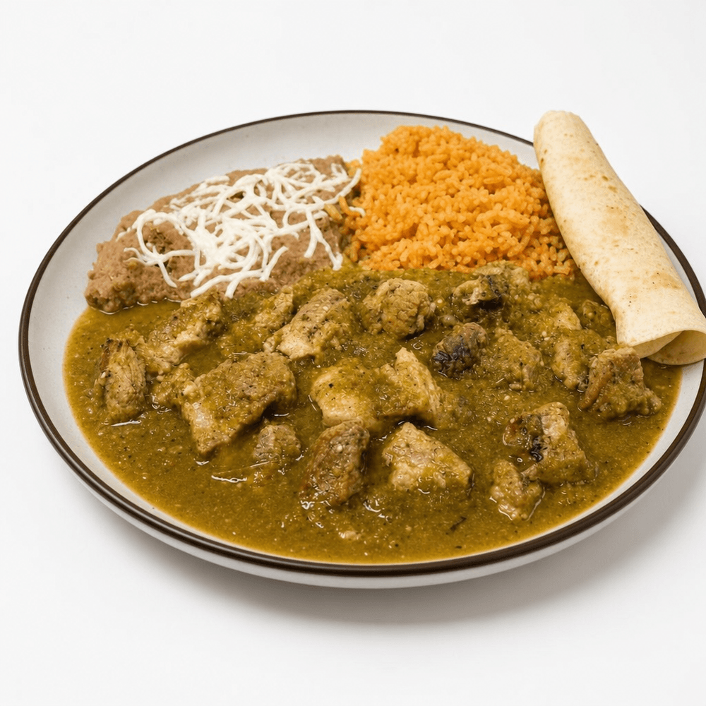Pork Chile Verde Plate