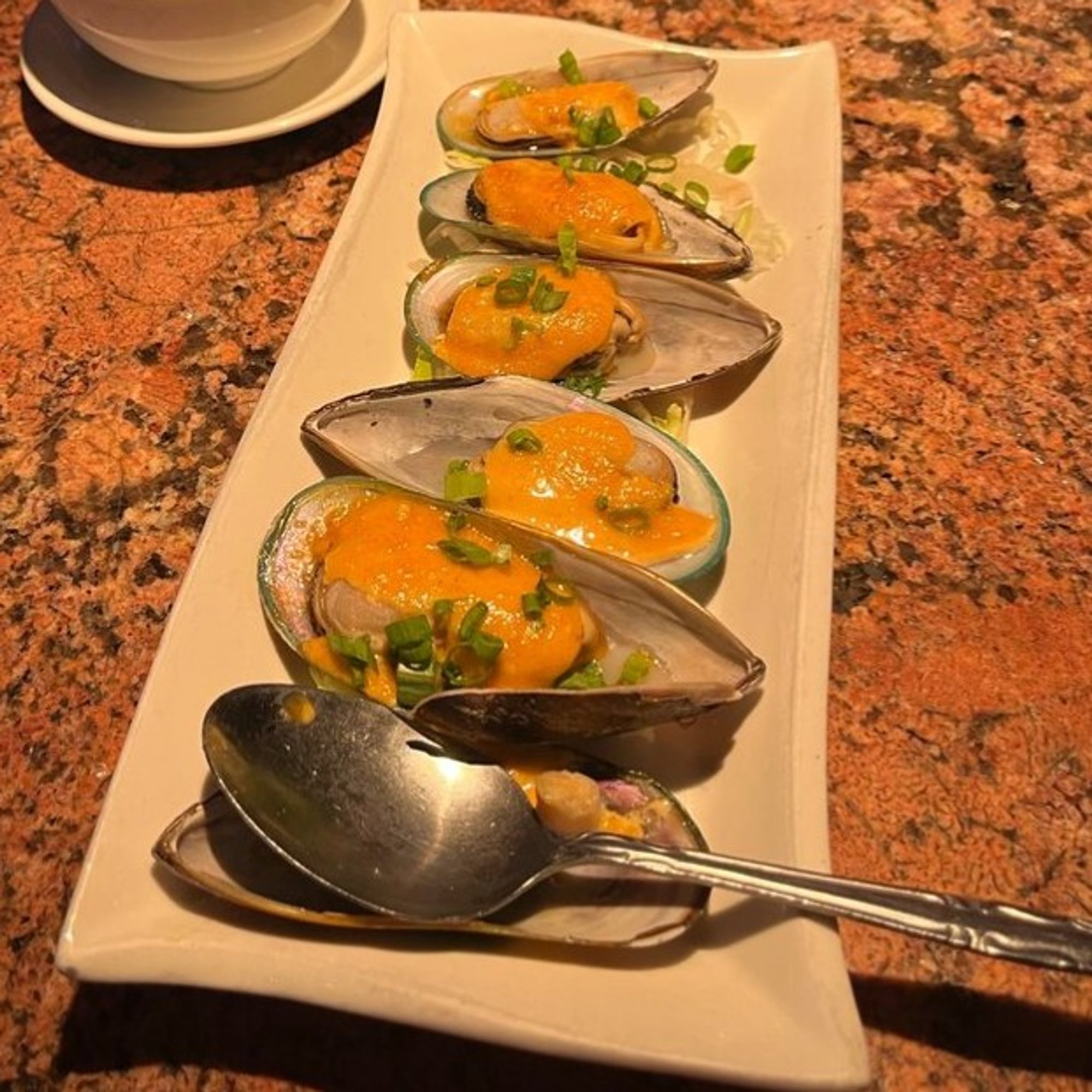 Baked Mussels (6)