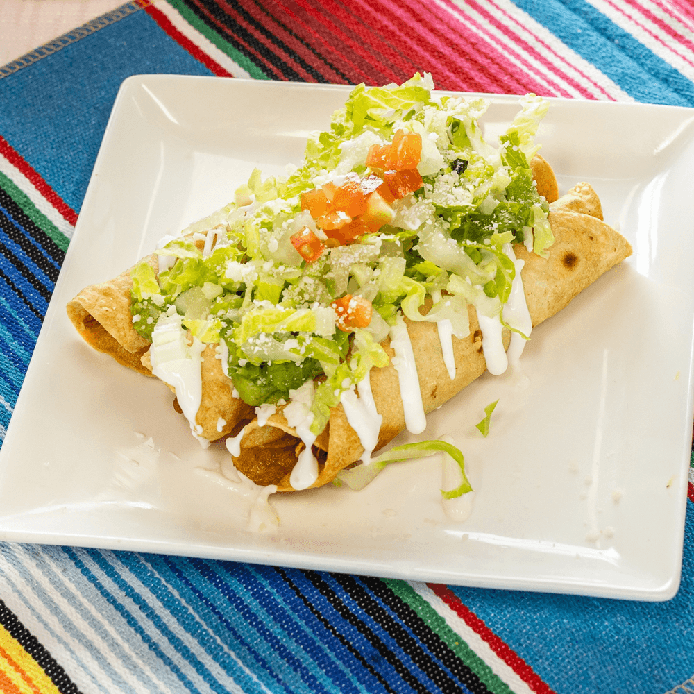 Chicken Rolled Tacos