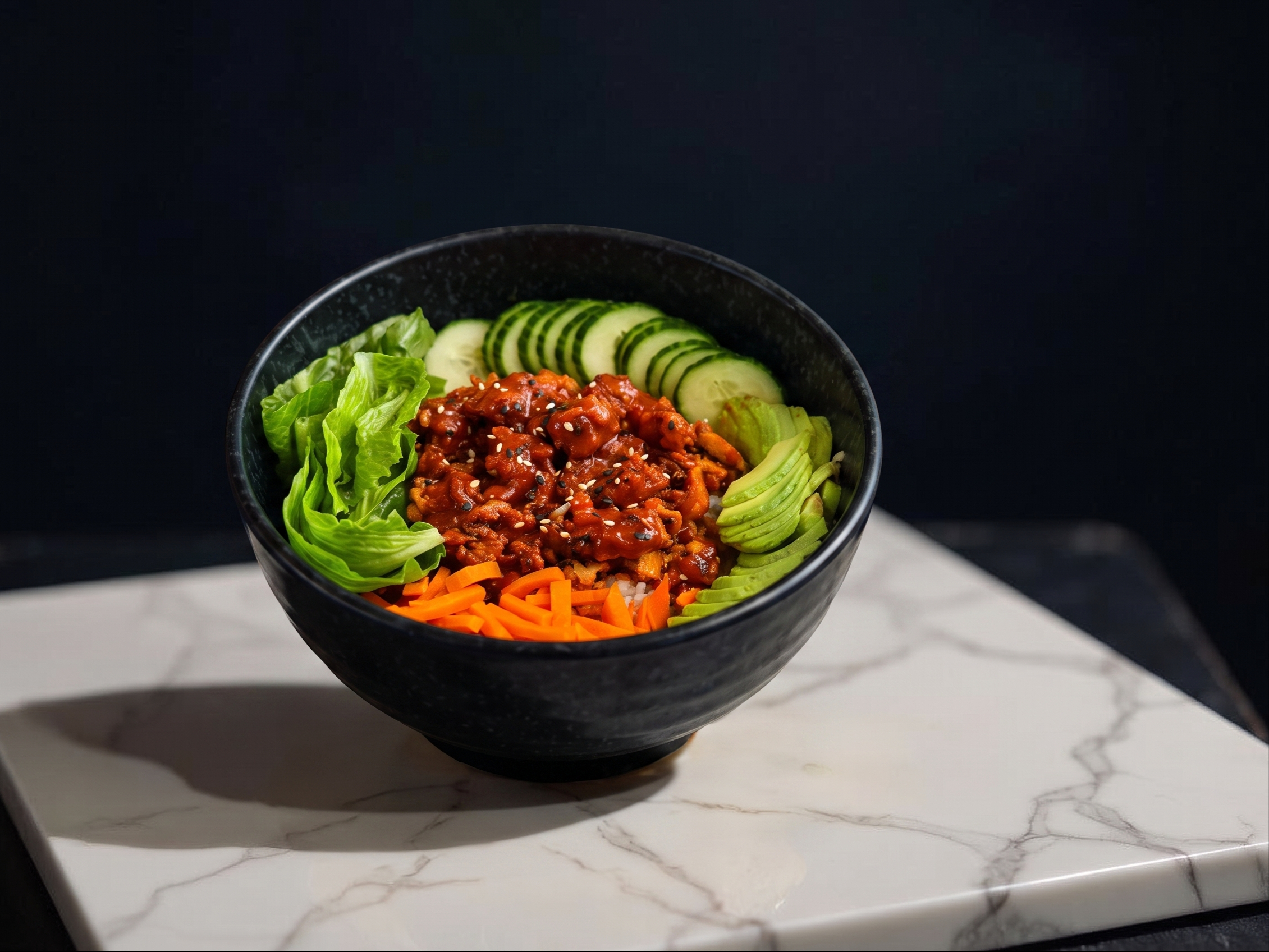 Spicy Pork Korean Bowl