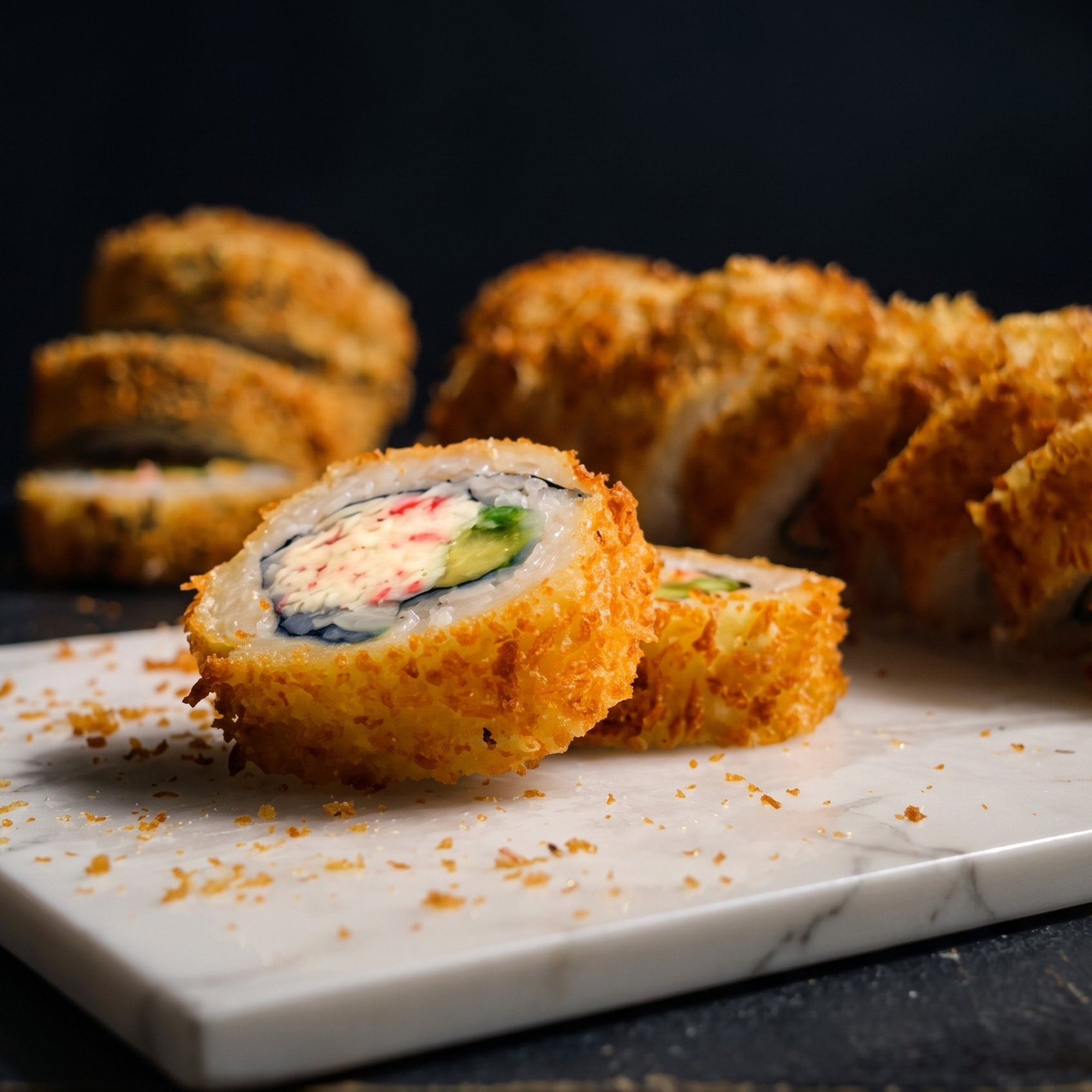 Snow Crab Tempura Roll (Deep Fried)