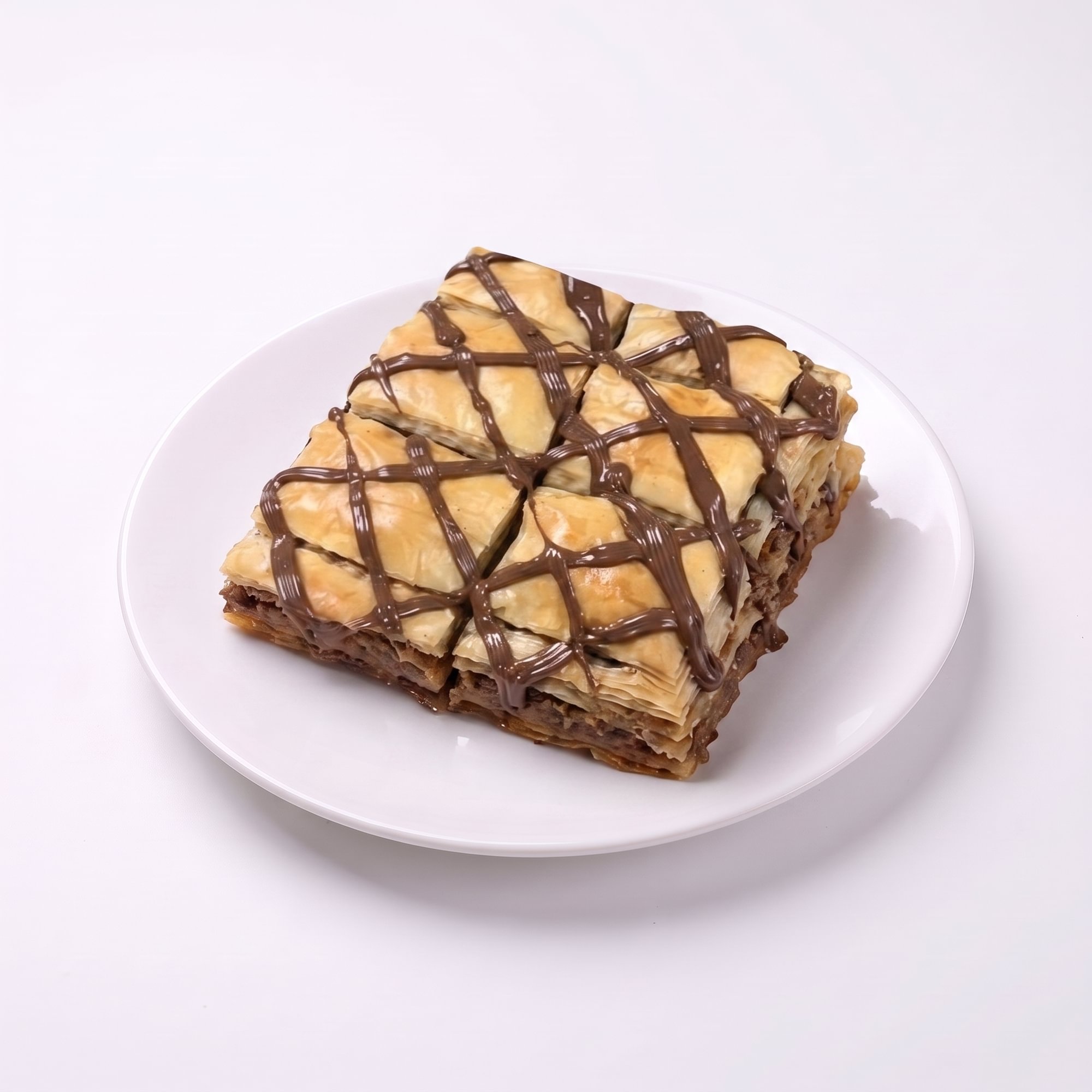 Homemade Chocolate Baklava