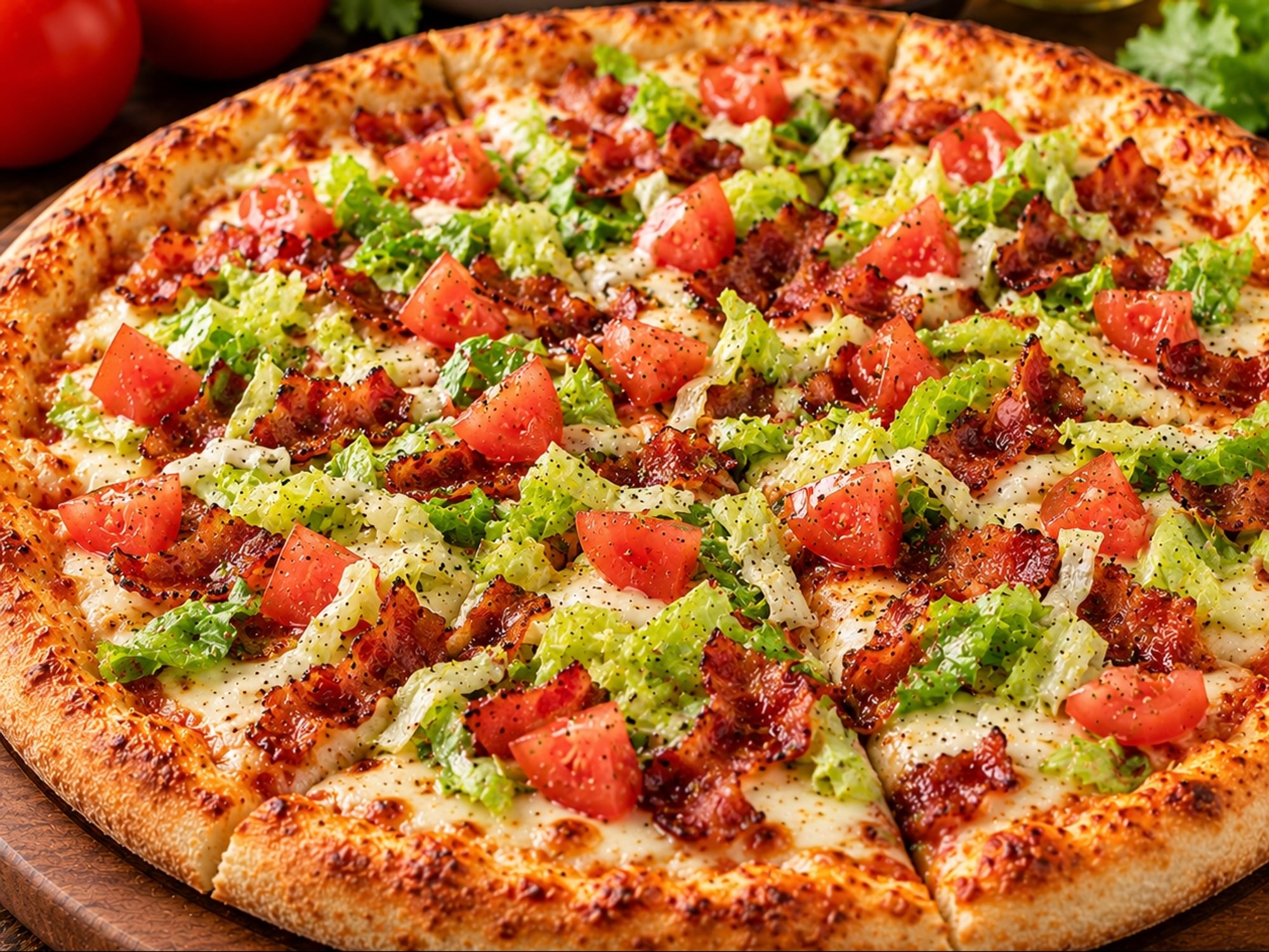 BLT Pizza