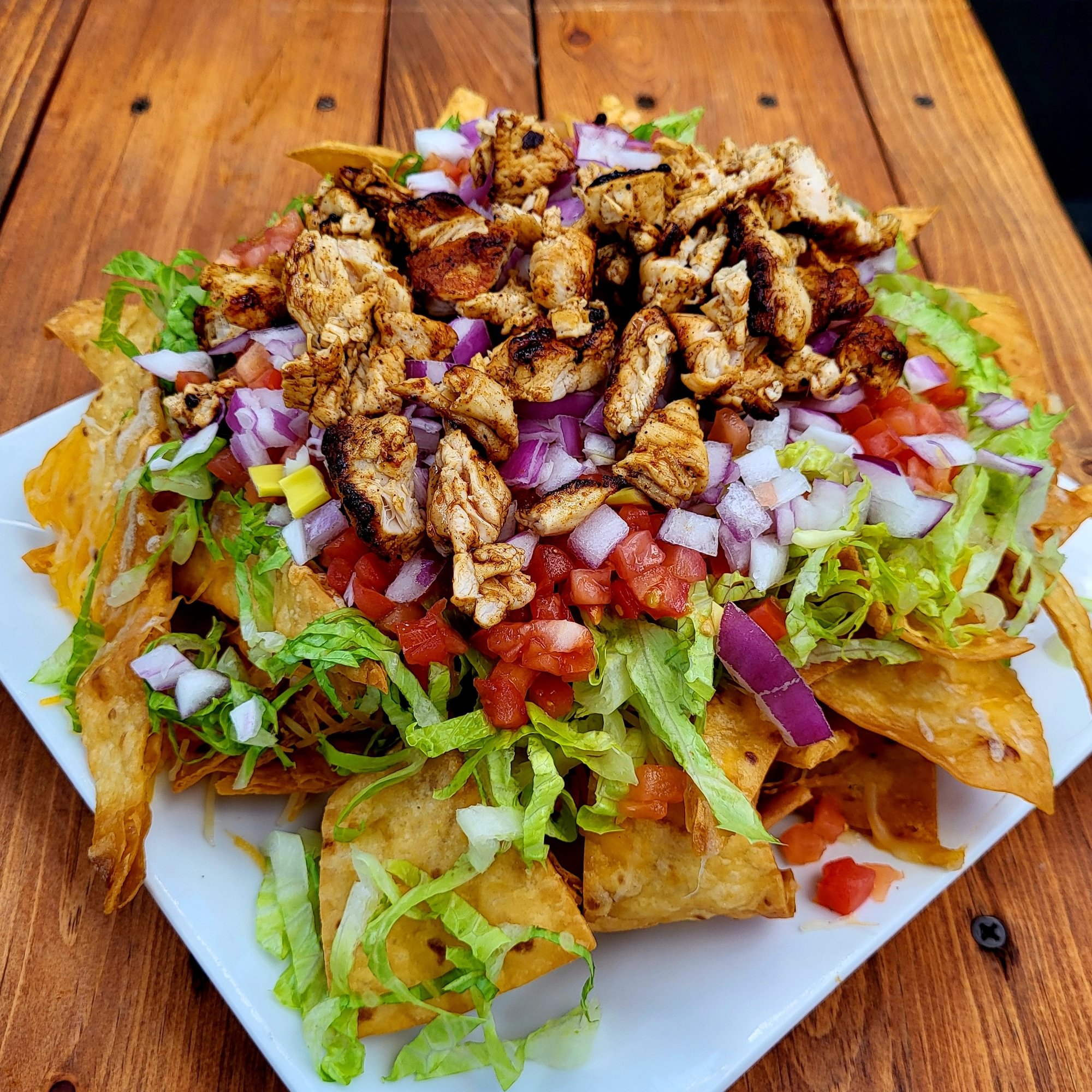 Nachos with Chicken