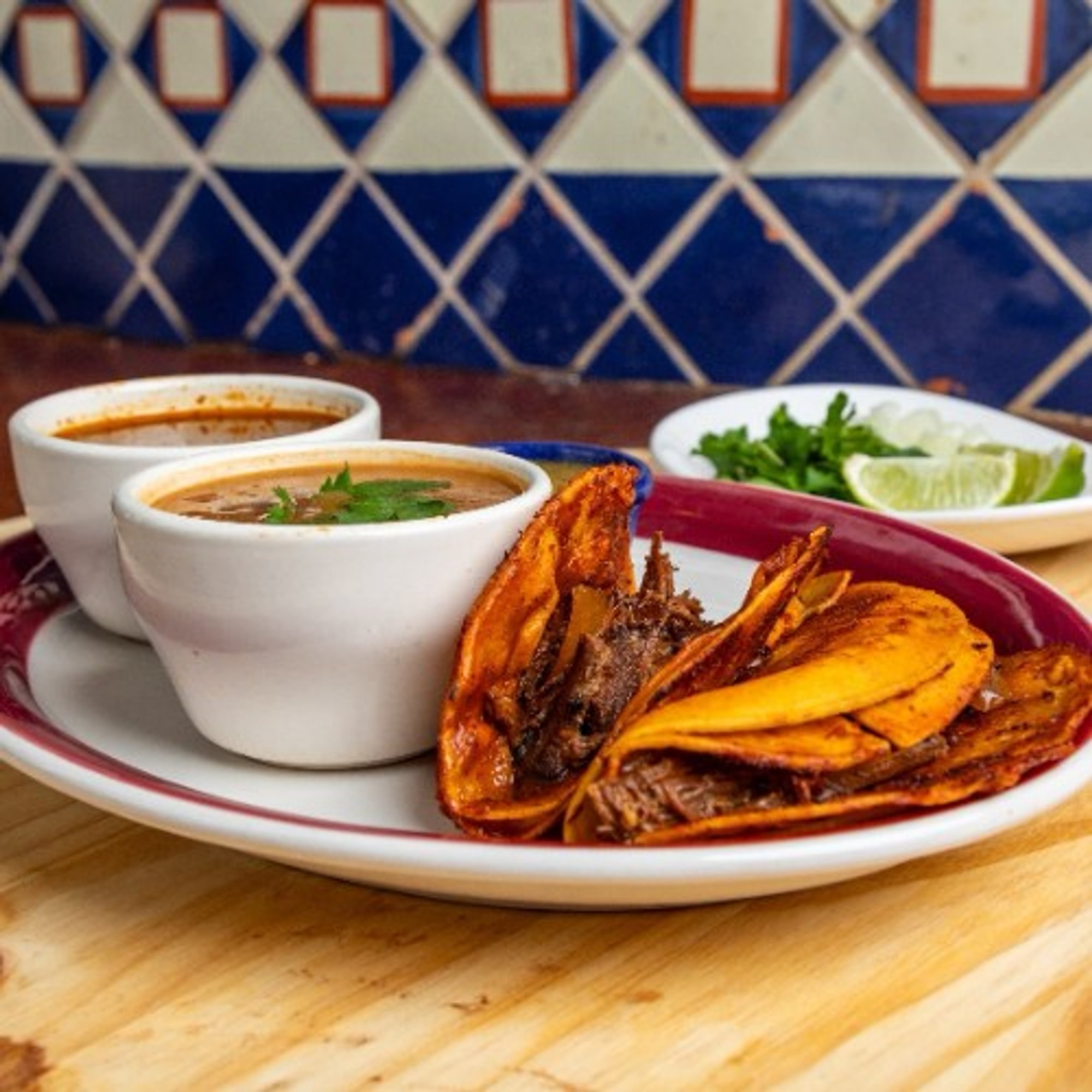 Brisket Taco Plate